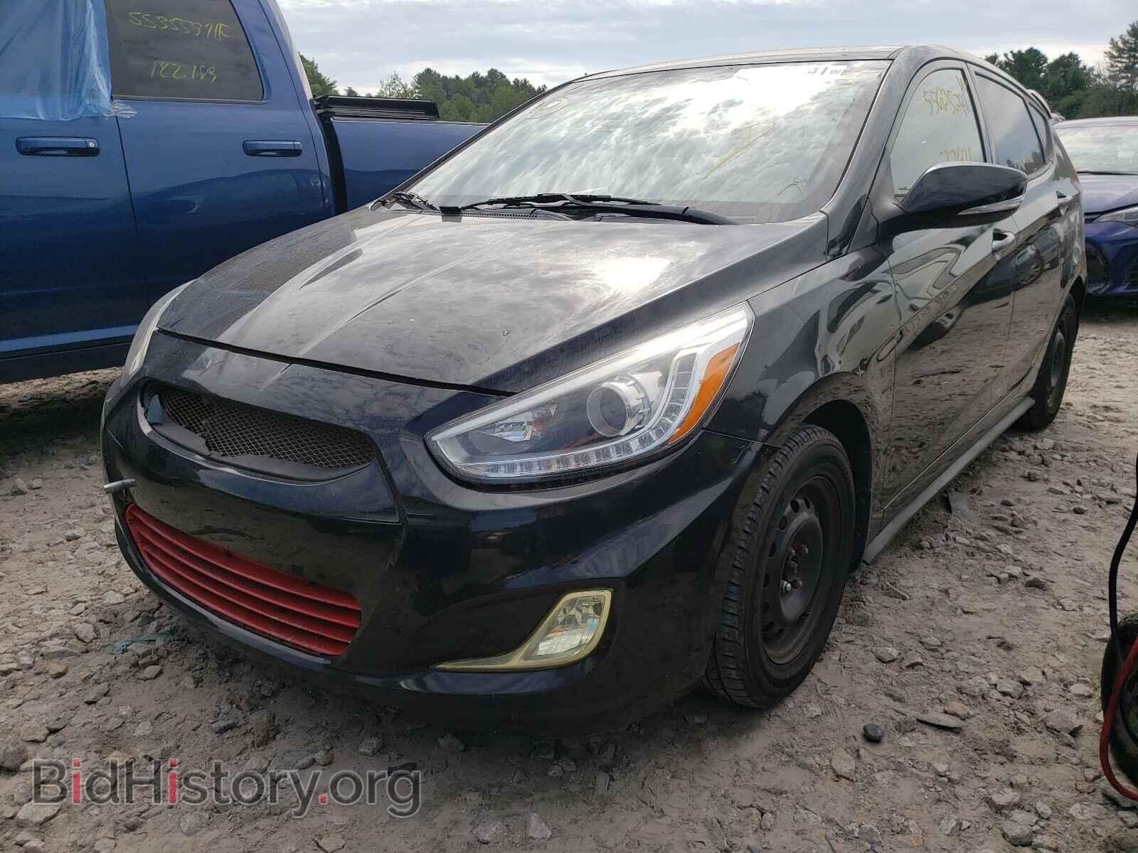 2014 HYUNDAI ACCENT - VIN: KMHCU5AE0EU158164 - Фото 2