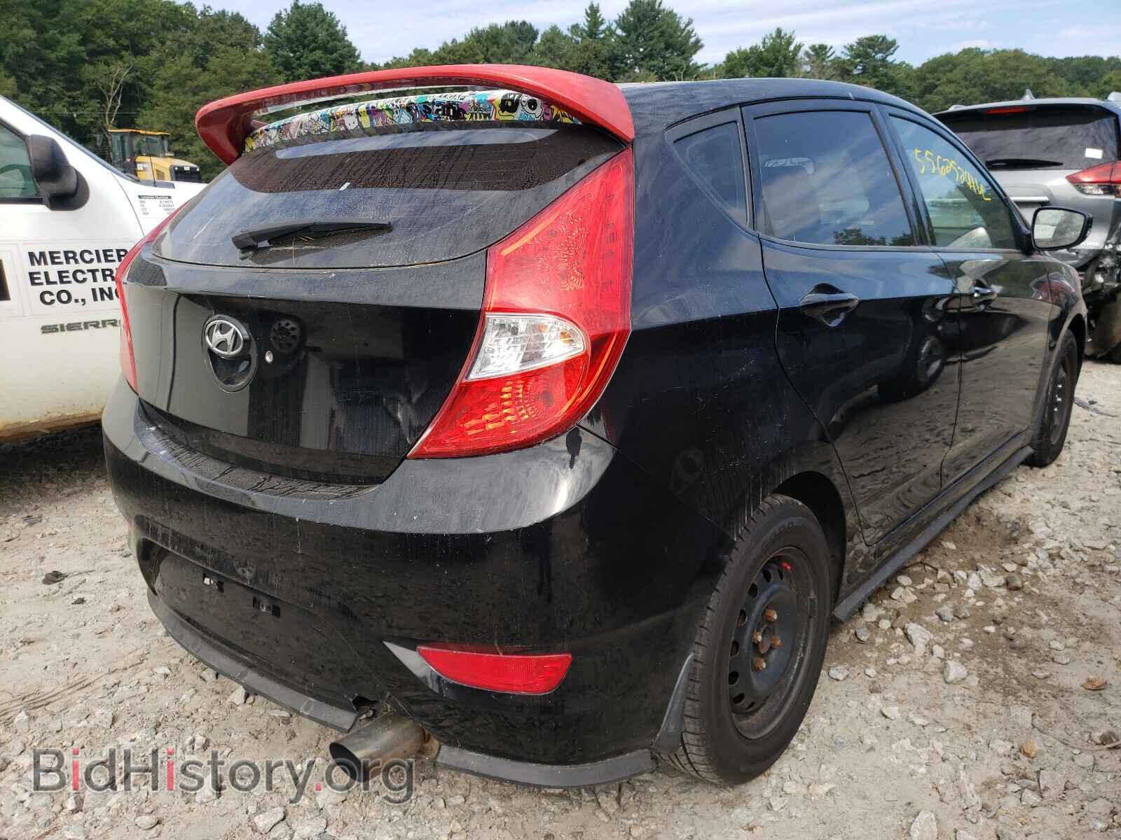 2014 HYUNDAI ACCENT - VIN: KMHCU5AE0EU158164 - Фото 4