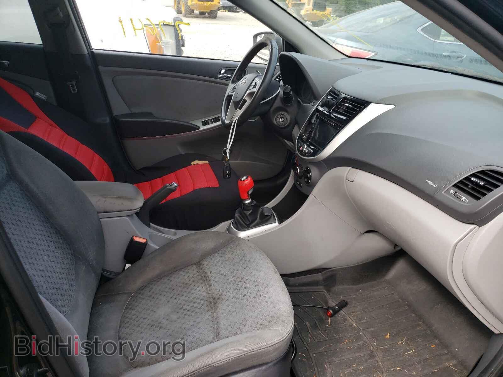 2014 HYUNDAI ACCENT - VIN: KMHCU5AE0EU158164 - Фото 5