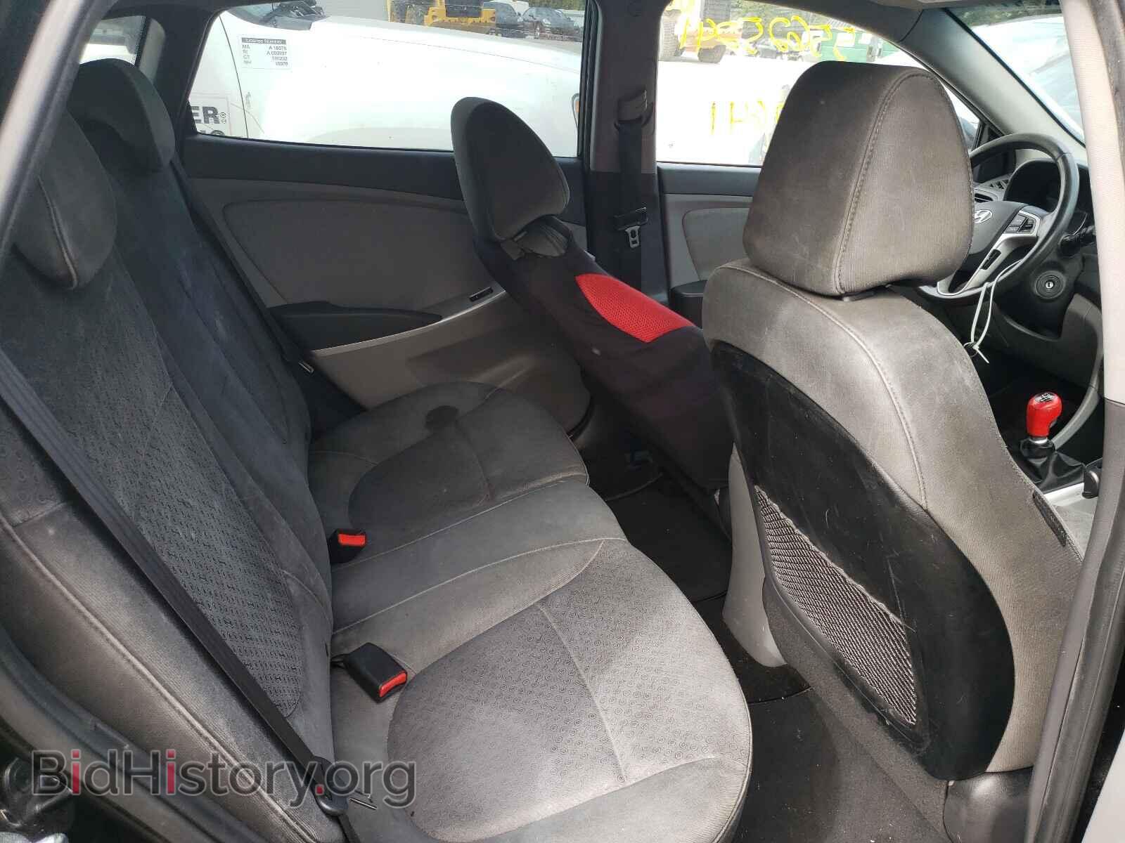2014 HYUNDAI ACCENT - VIN: KMHCU5AE0EU158164 - Фото 6
