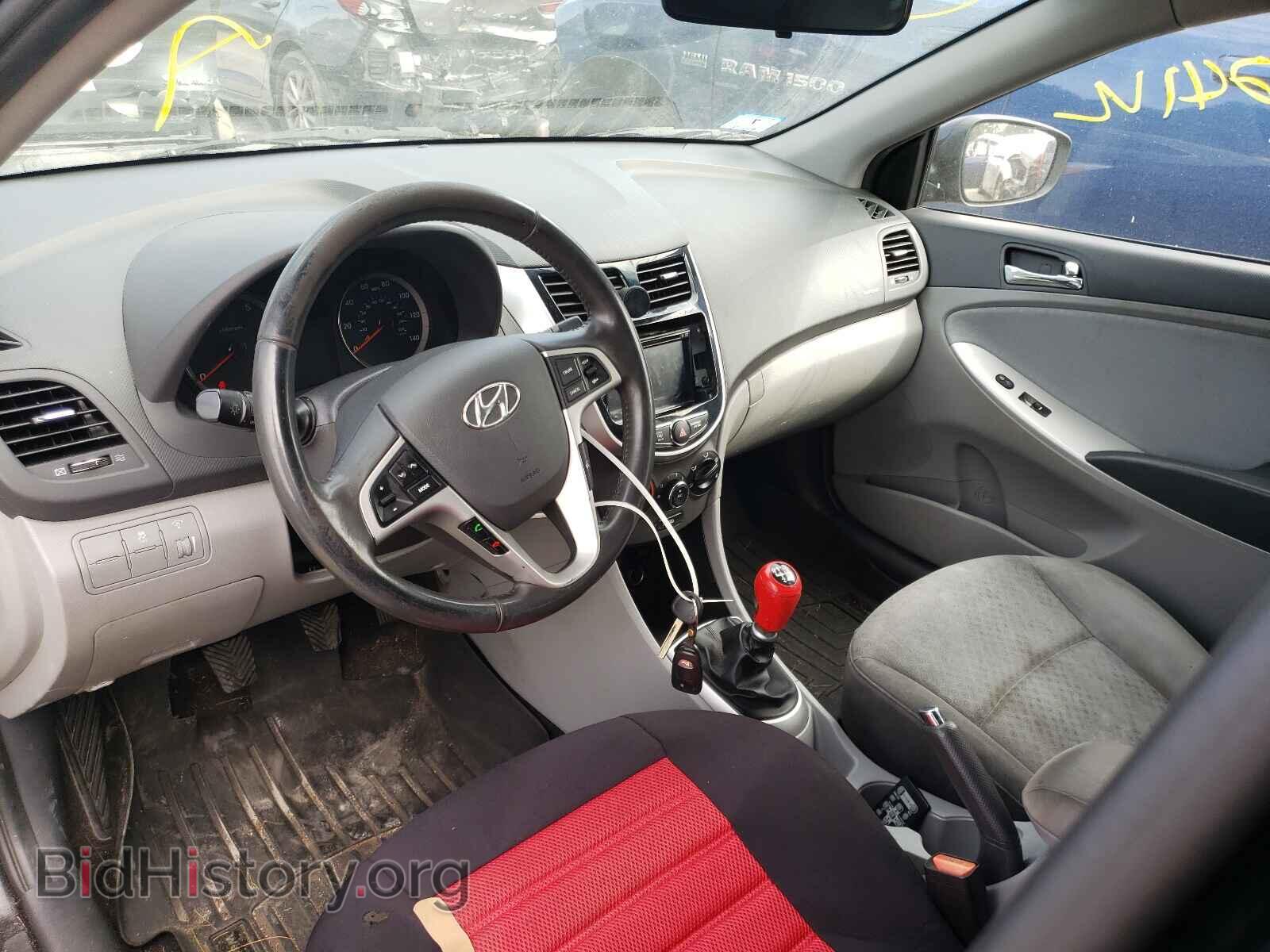 2014 HYUNDAI ACCENT - VIN: KMHCU5AE0EU158164 - Фото 9