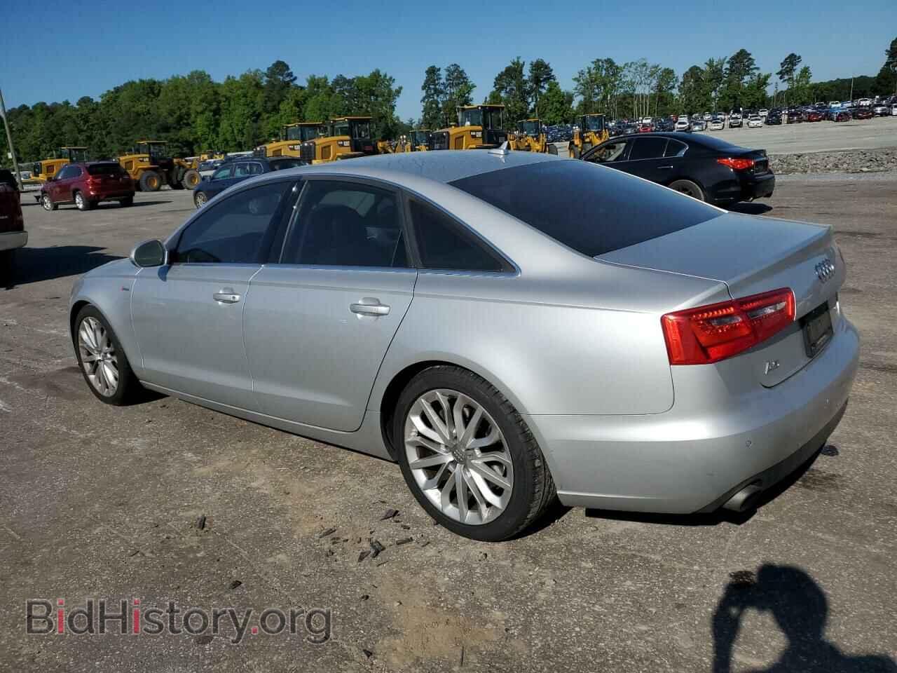 2013 AUDI A6 - VIN: WAUGGAFC7DN053186 - Фото 2