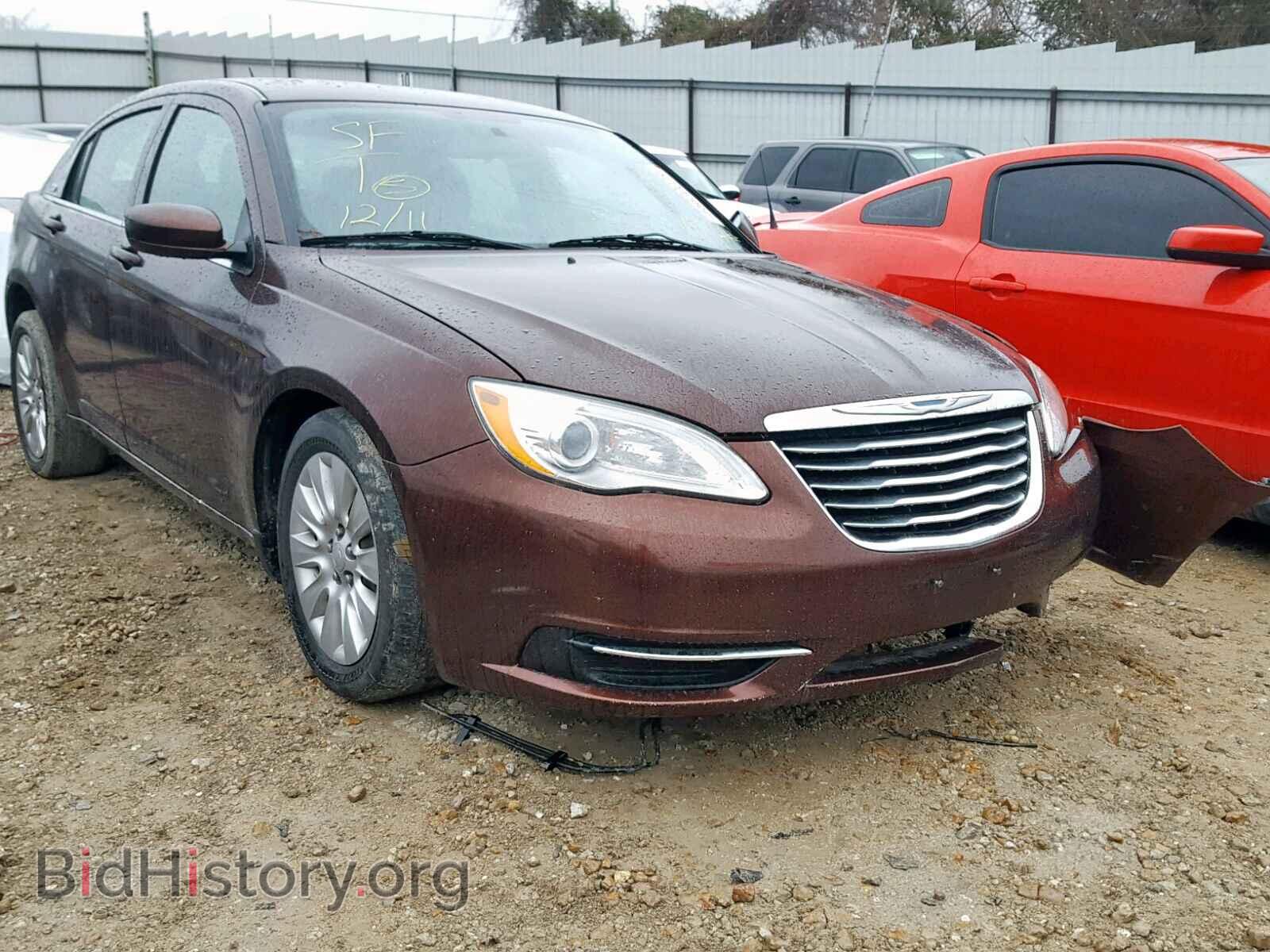 Фотография 1C3CCBAB9CN330666 - CHRYSLER 200 2012