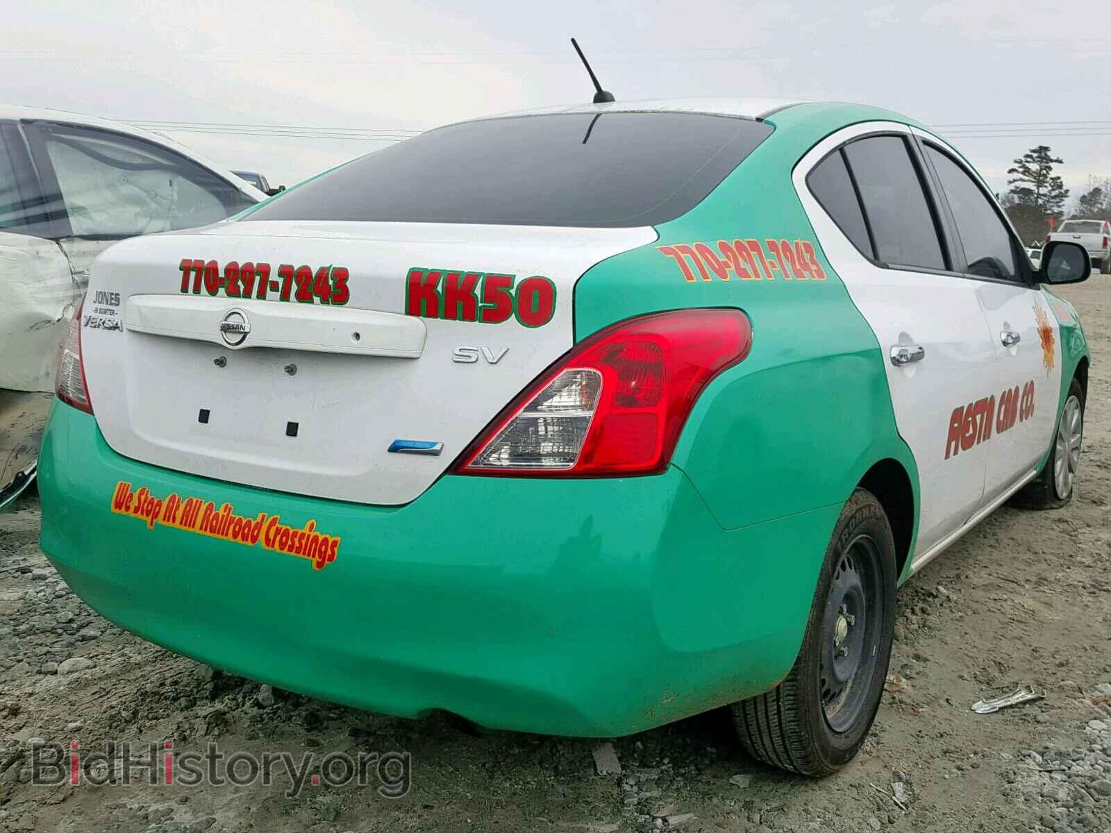 2012 NISSAN VERSA - VIN: 3N1CN7AP2CL924291 - Фото 4