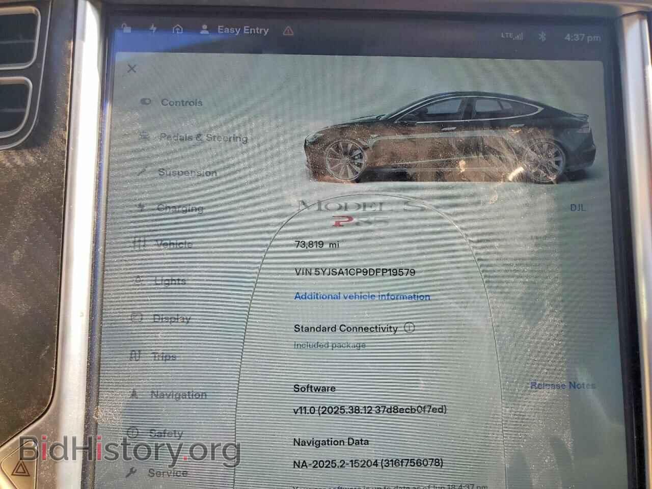 2013 TESLA MODEL S - VIN: 5YJSA1CP9DFP19579 - Photo 9