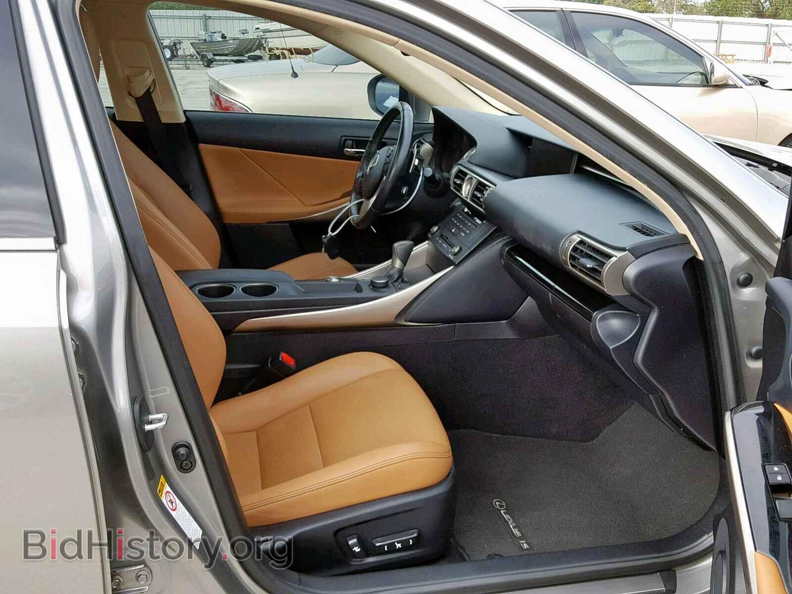 2016 LEXUS IS - VIN: JTHBA1D27G5012164 - Фото 5