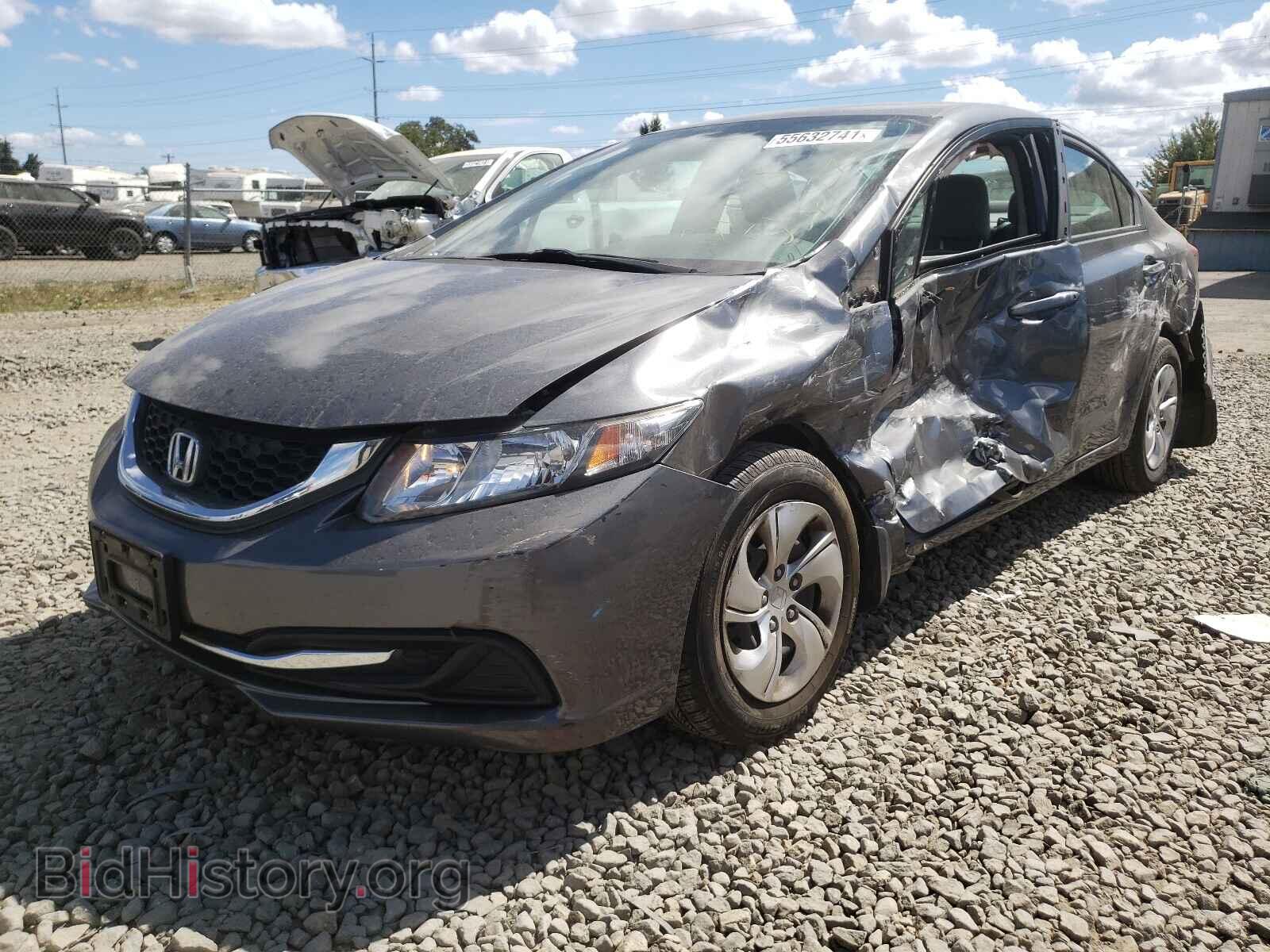 2013 HONDA CIVIC - VIN: 19XFB2F52DE260089 - Фото 2