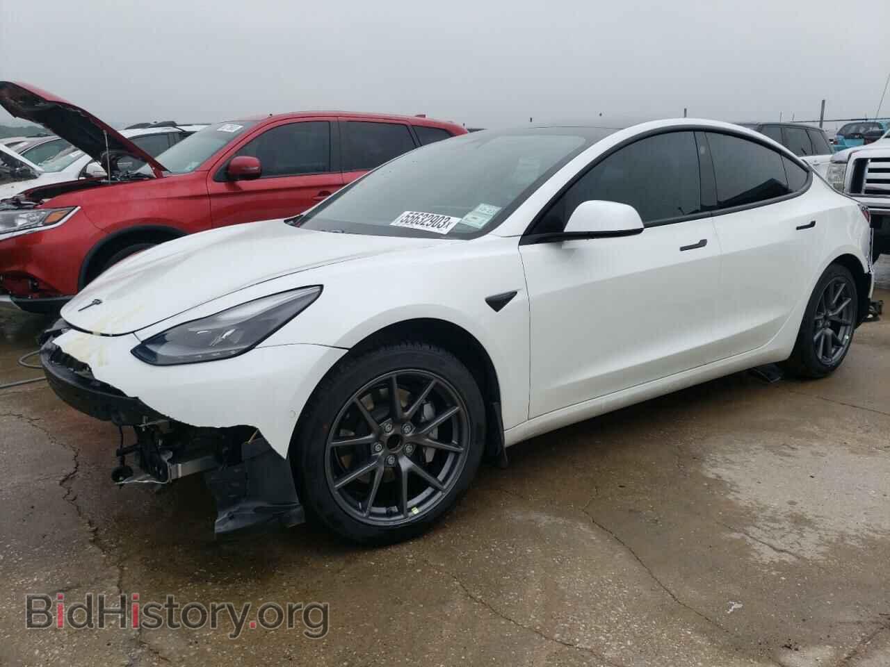 Photo 5YJ3E1EA9MF988974 - TESLA MODEL 3 2021
