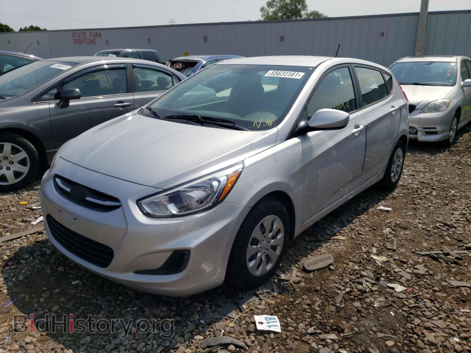 2017 HYUNDAI ACCENT - VIN: KMHCT5AE0HU326358 - Фото 2