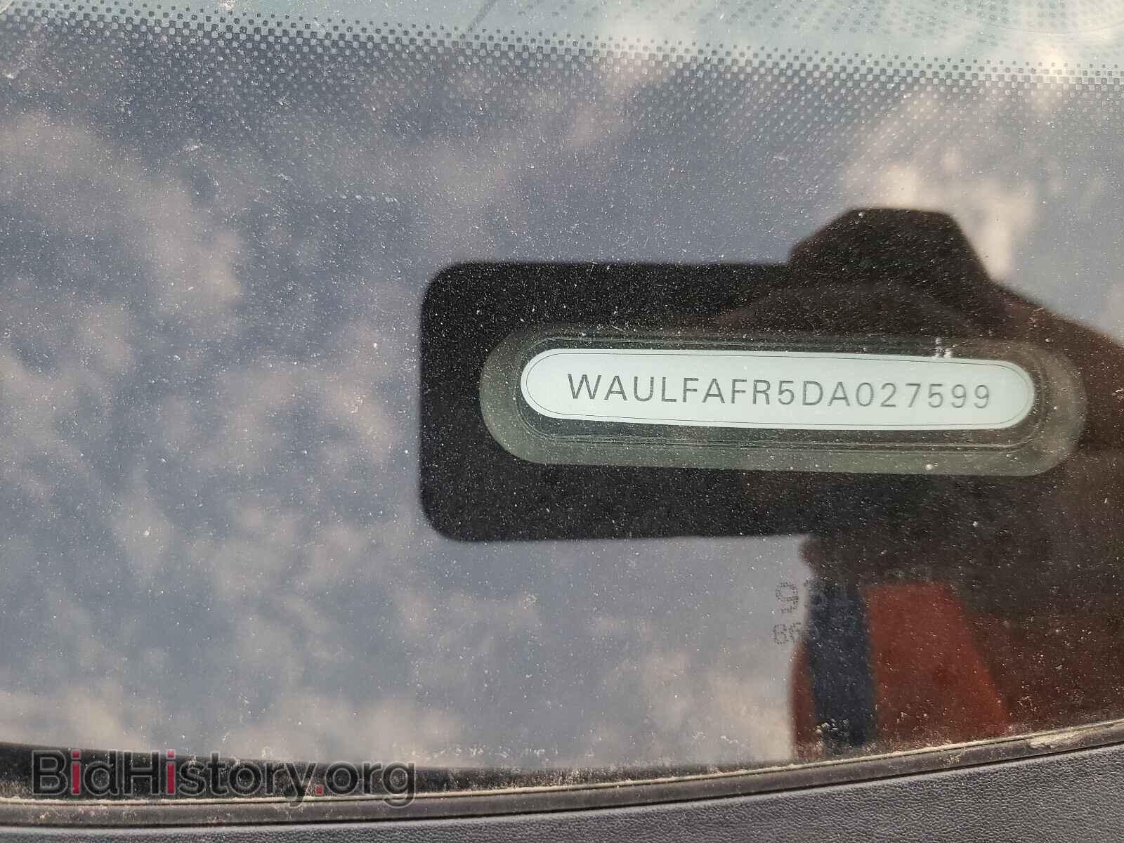 2013 AUDI A5 - VIN: WAULFAFR5DA027599 - Фото 10