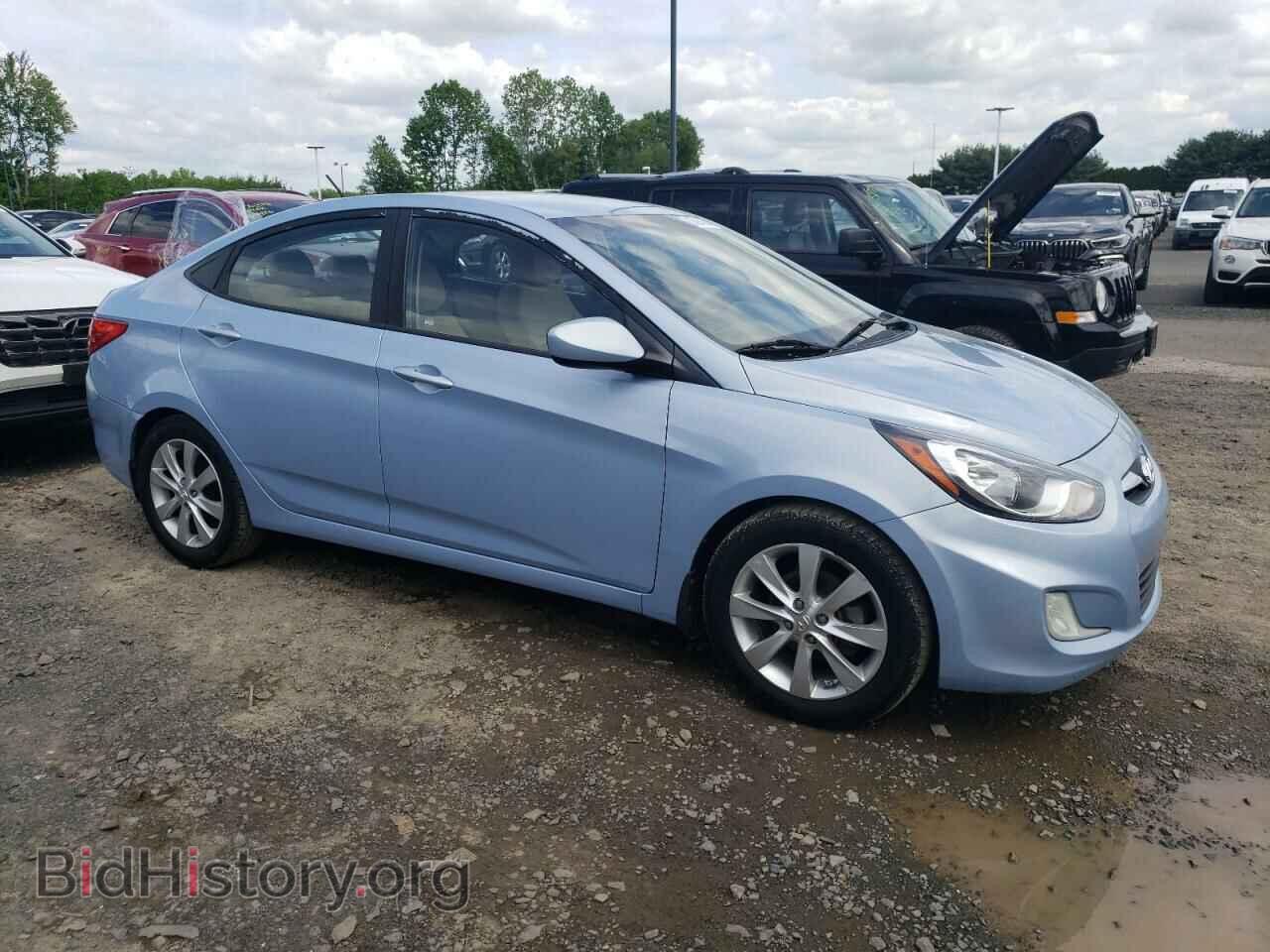 2013 HYUNDAI ACCENT - VIN: KMHCU4AE5DU488620 - Фото 4