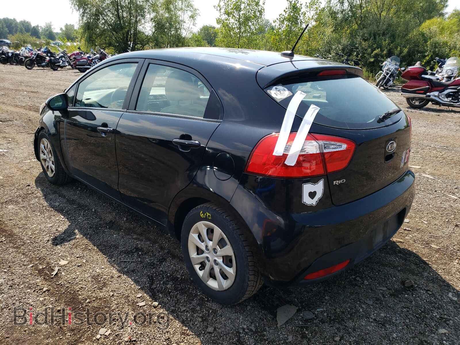 2012 KIA RIO - VIN: KNADM5A38C6040921 - Фото 3