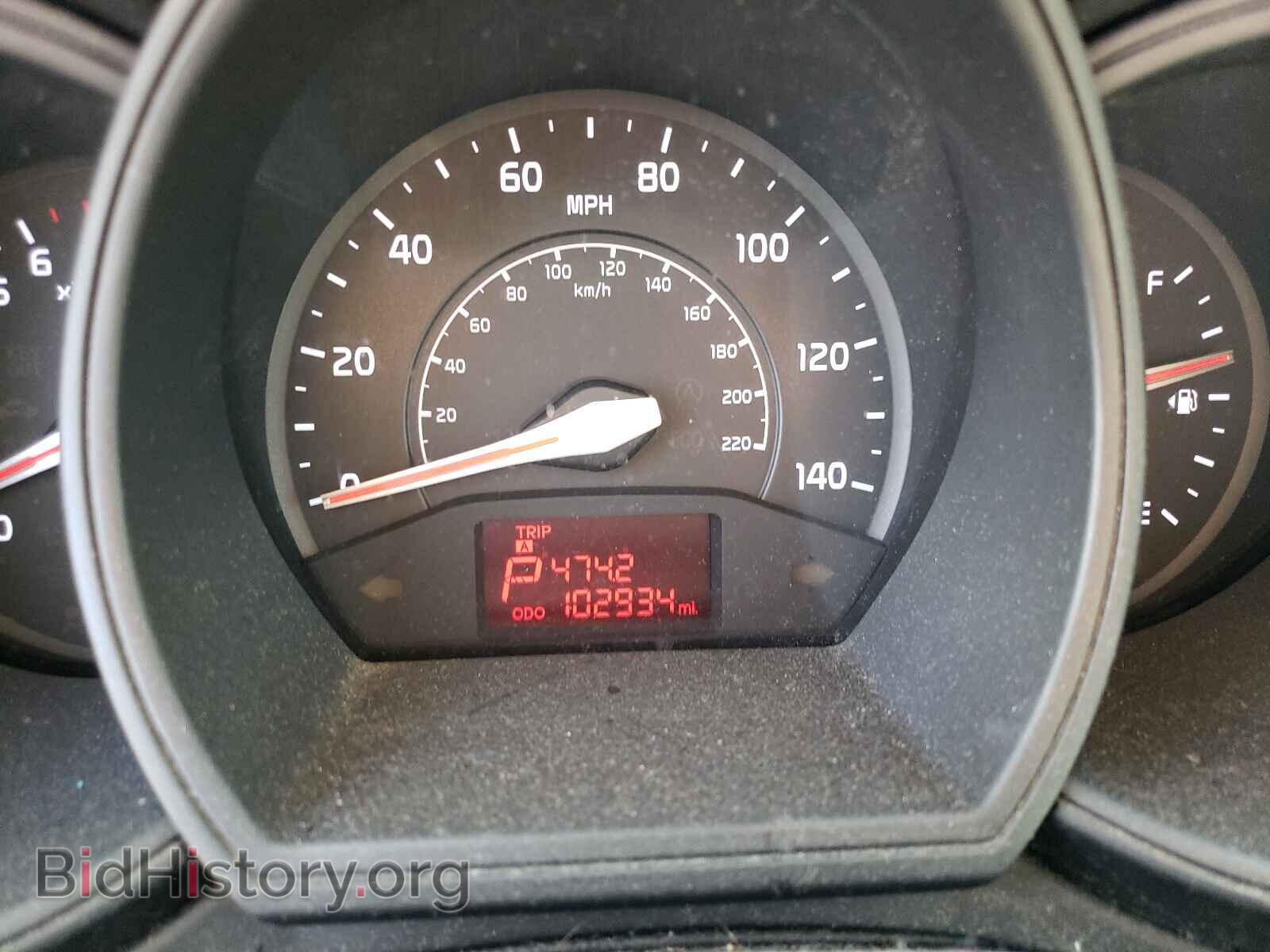 2012 KIA RIO - VIN: KNADM5A38C6040921 - Фото 8
