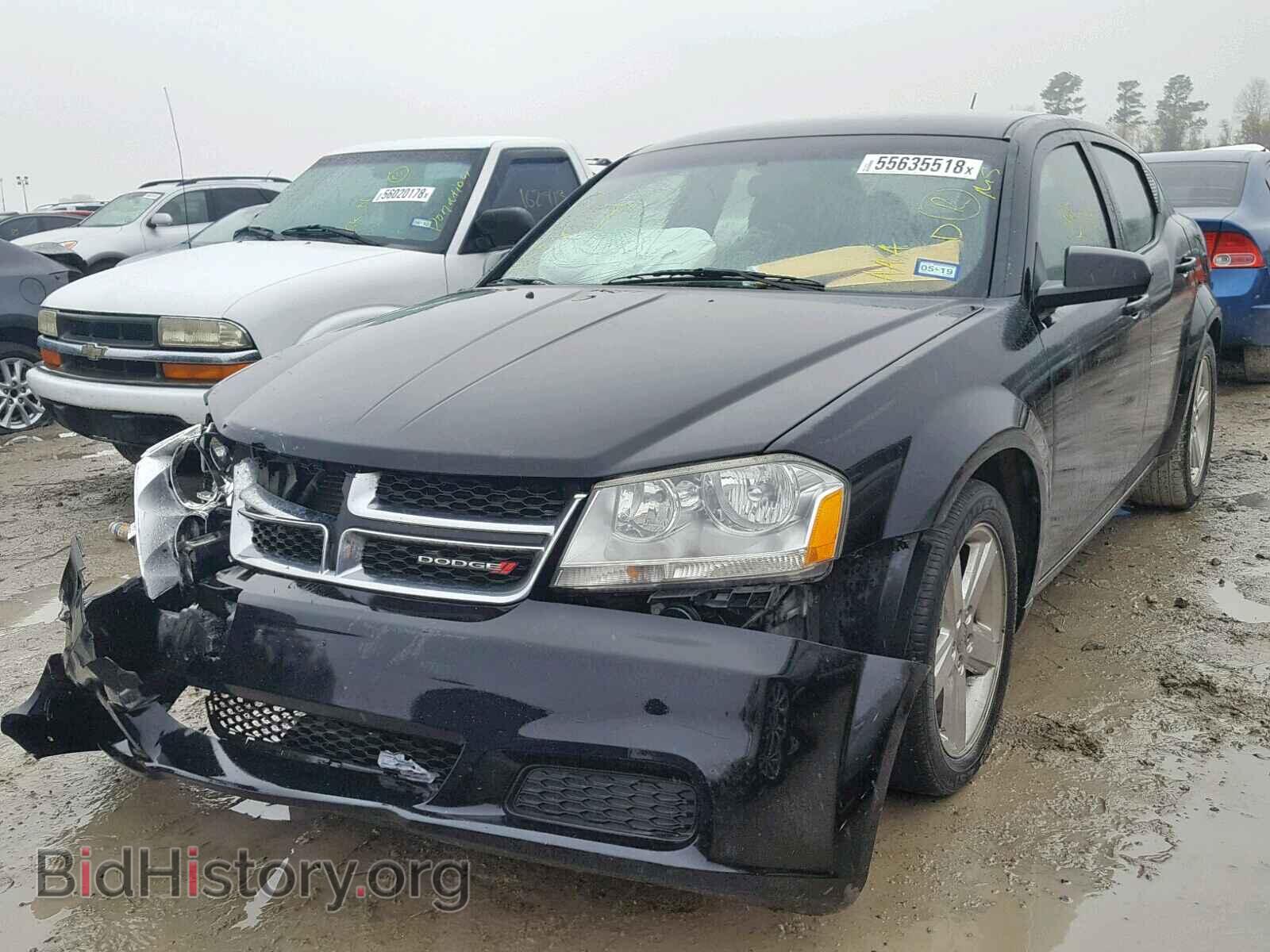 2013 DODGE AVENGER - VIN: 1C3CDZAB5DN707677 - Фото 2