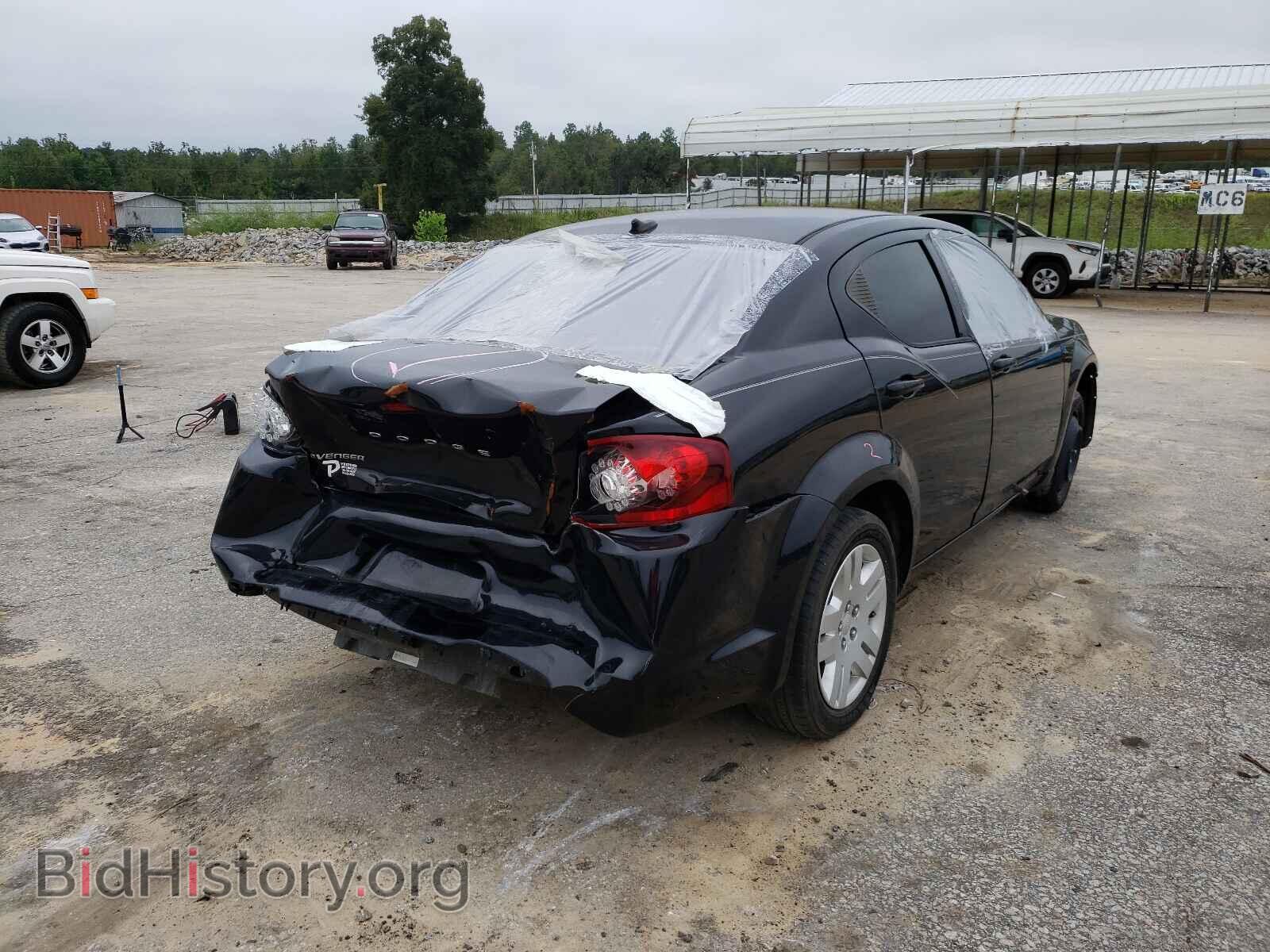 2012 DODGE AVENGER - VIN: 1C3CDZAB7CN207230 - Фото 4
