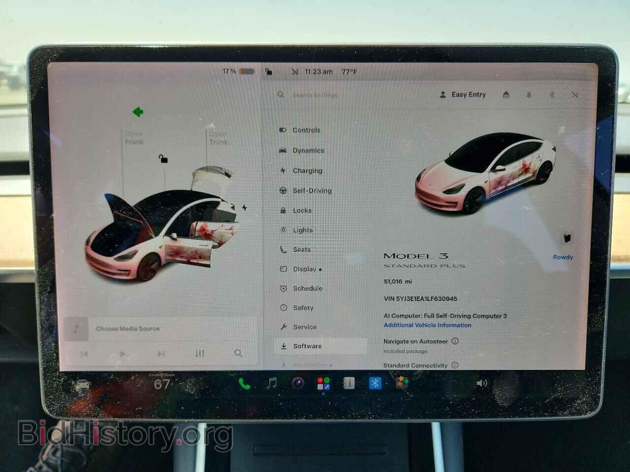 2020 TESLA MODEL 3 - VIN: 5YJ3E1EA1LF630945 - Photo 9