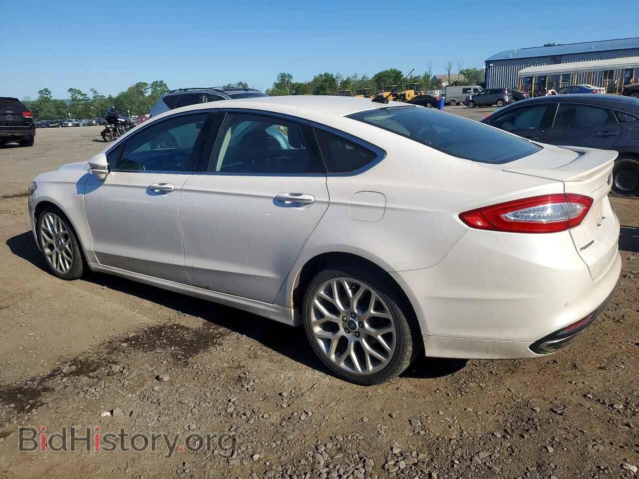 2013 FORD FUSION - VIN: 3FA6P0D9XDR316600 - Фото 2
