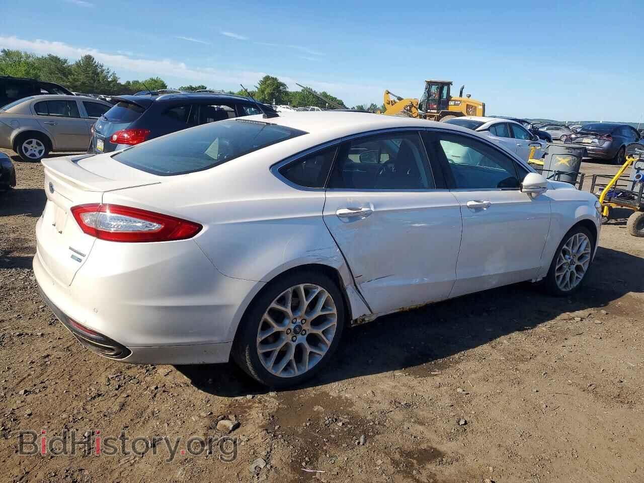 2013 FORD FUSION - VIN: 3FA6P0D9XDR316600 - Фото 3