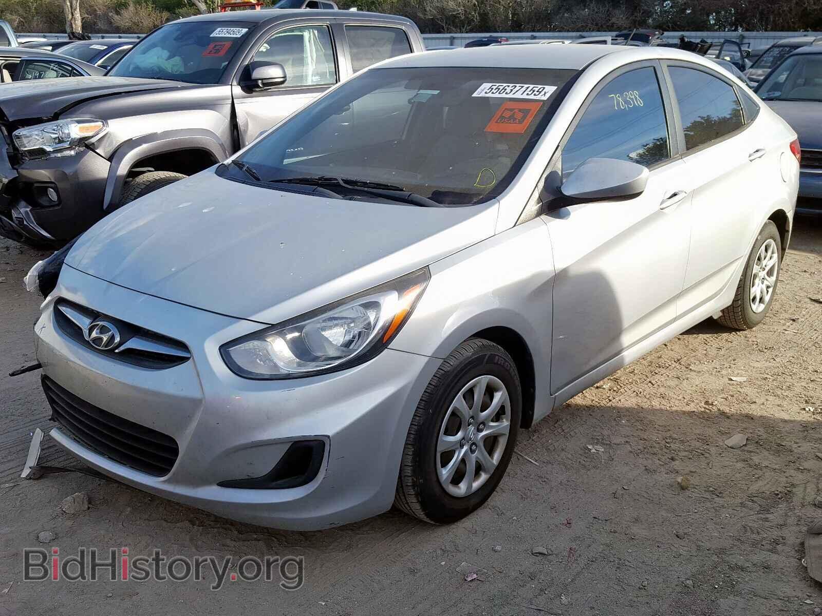2013 HYUNDAI ACCENT - VIN: KMHCT4AE8DU412635 - Фото 2