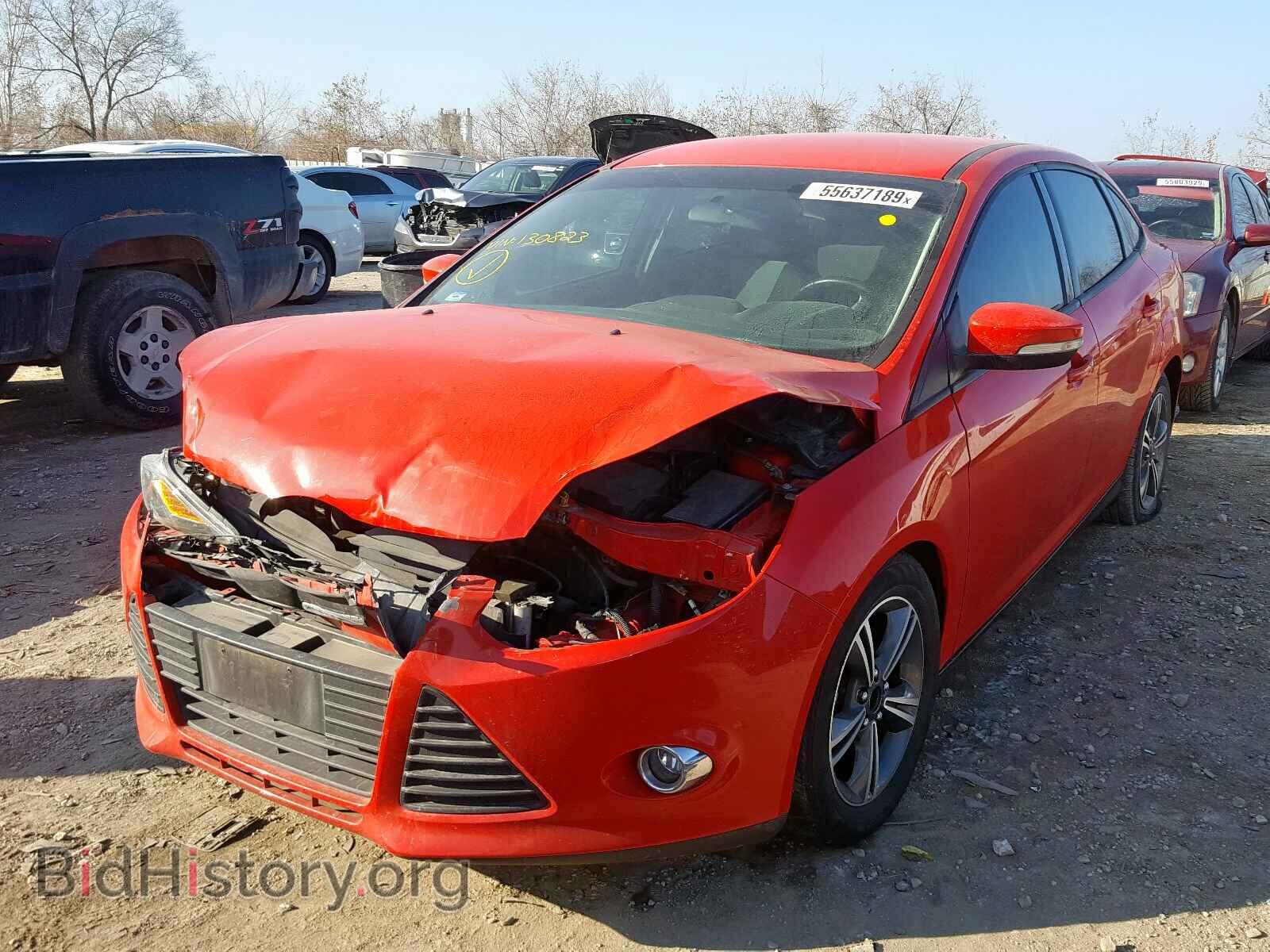 2014 FORD FOCUS SE - VIN: 1FADP3F28EL130823 - Фото 2