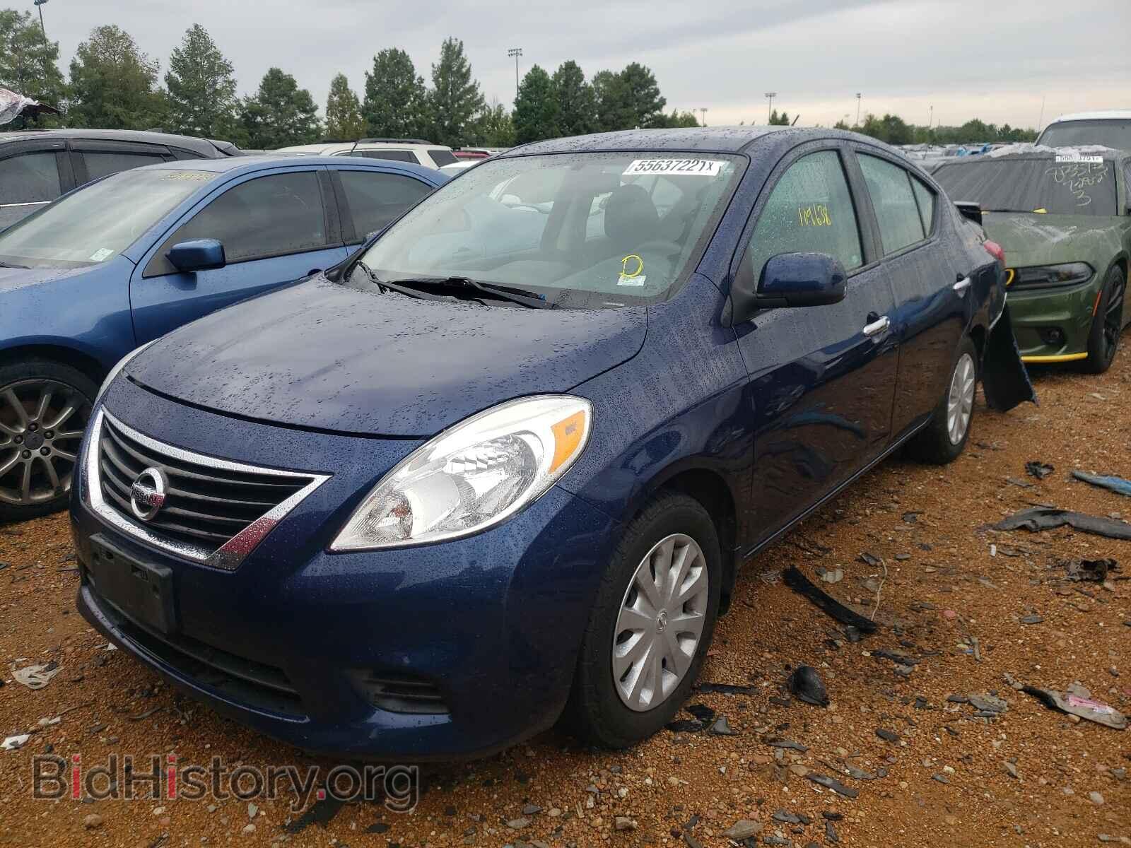 2014 NISSAN VERSA - VIN: 3N1CN7AP7EL838686 - Фото 2