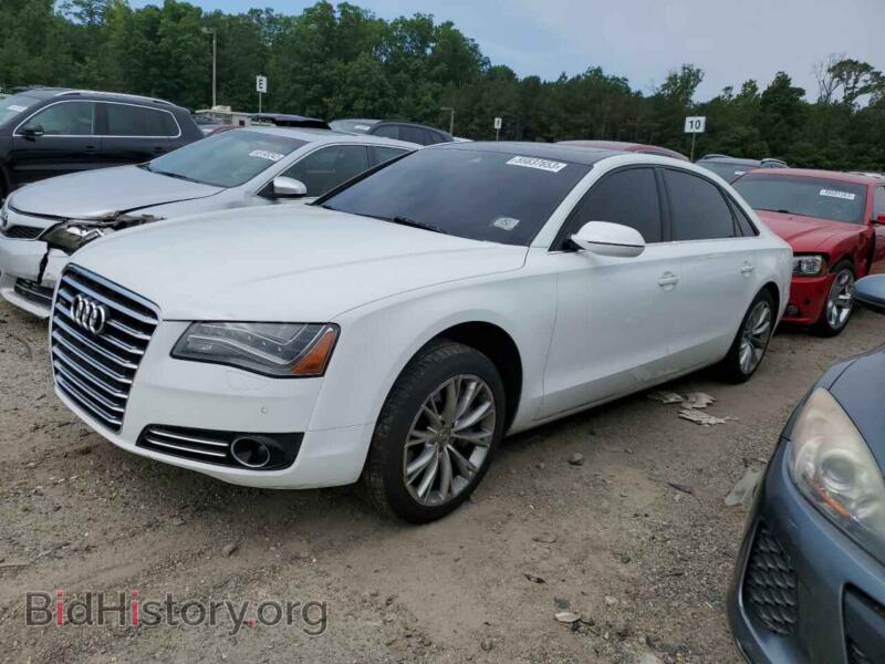 2012 Audi A8 A8 L Quatt (VIN WAURVAFD3CN036617) — фото 1 из 12, Copart, повреждение: нормальный износ