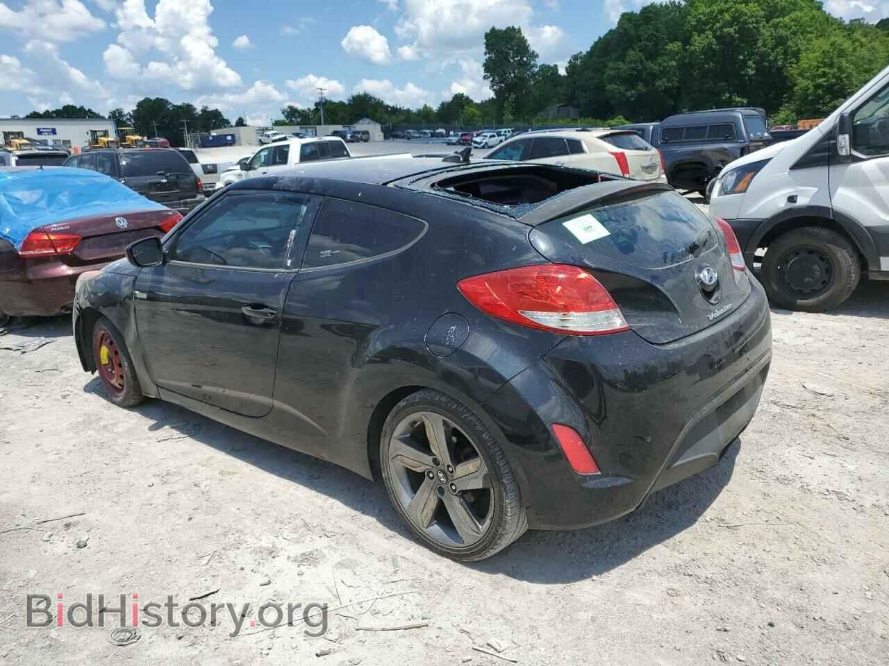 2014 HYUNDAI VELOSTER - VIN: KMHTC6AD9EU217079 - Фото 2