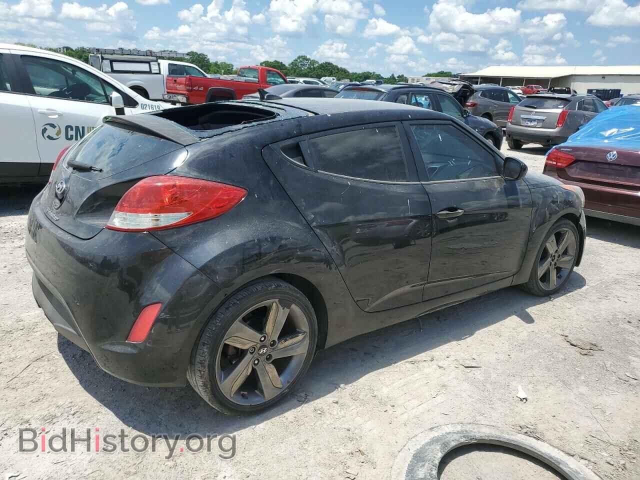2014 HYUNDAI VELOSTER - VIN: KMHTC6AD9EU217079 - Фото 3