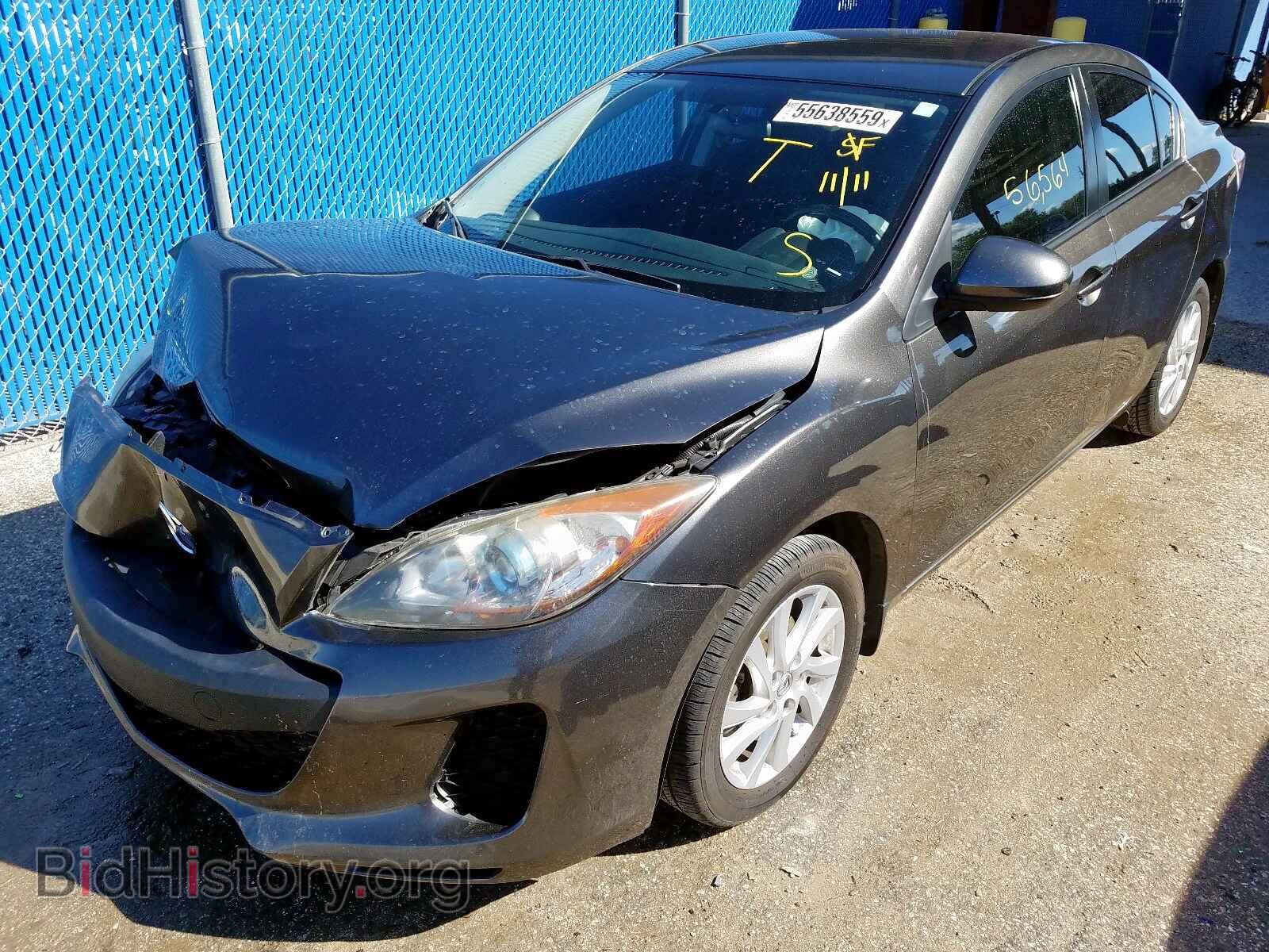2012 MAZDA 3 - VIN: JM1BL1V78C1646431 - Фото 2