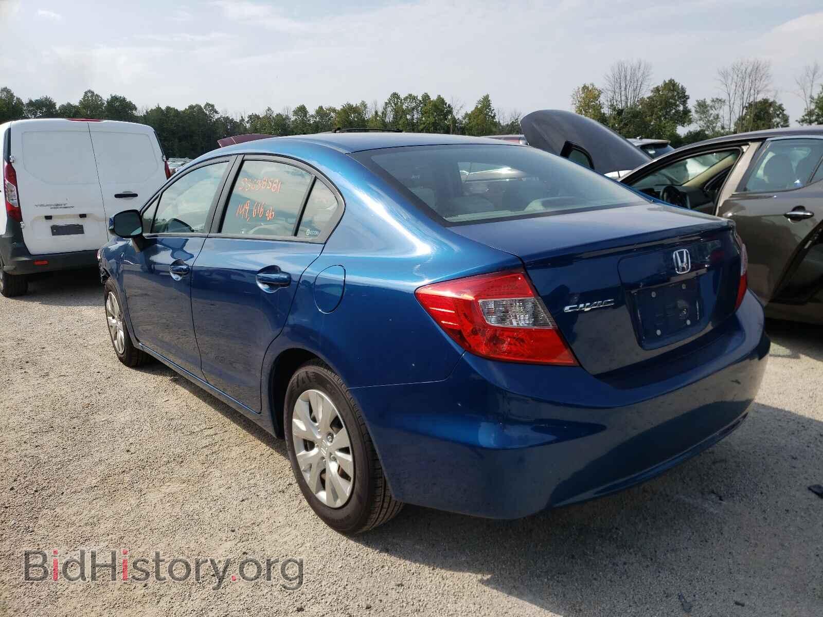 2012 HONDA CIVIC - VIN: 19XFB2F53CE065178 - Фото 3