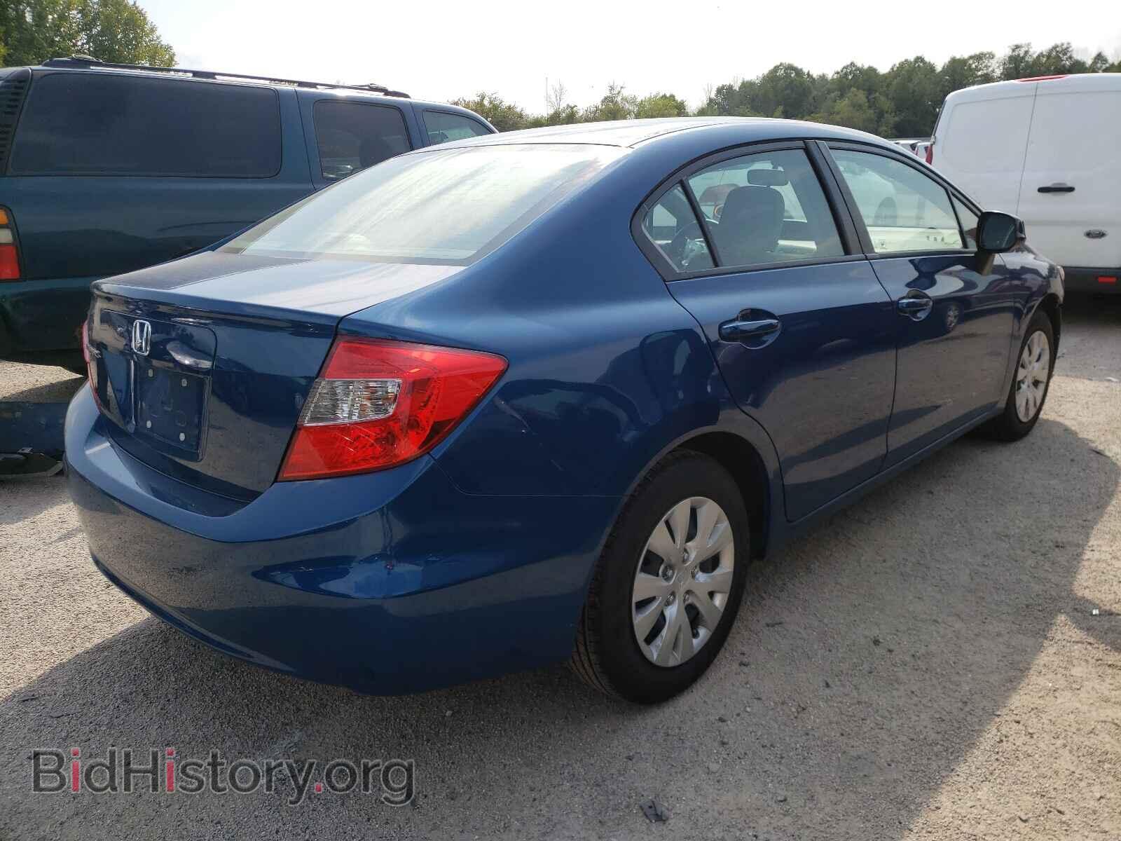 2012 HONDA CIVIC - VIN: 19XFB2F53CE065178 - Фото 4