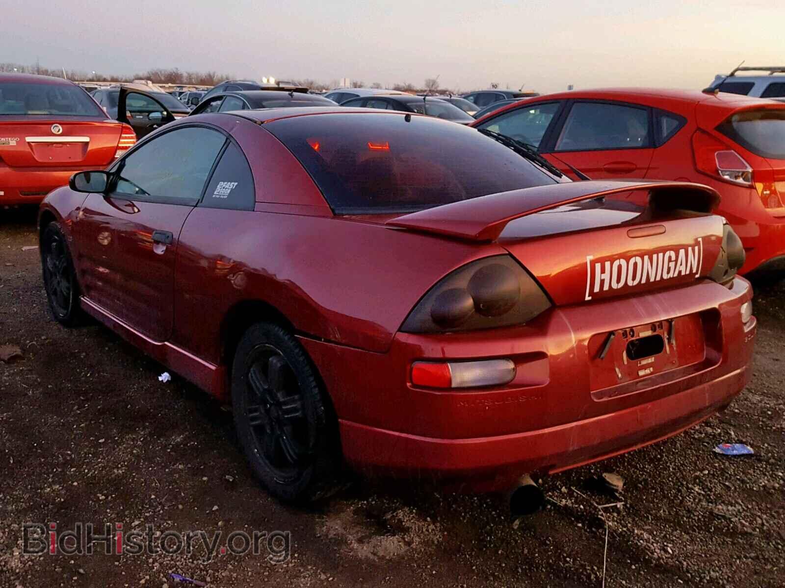 2001 MITSUBISHI ECLIPSE - VIN: 4A3AC54H31E050966 - Фото 3