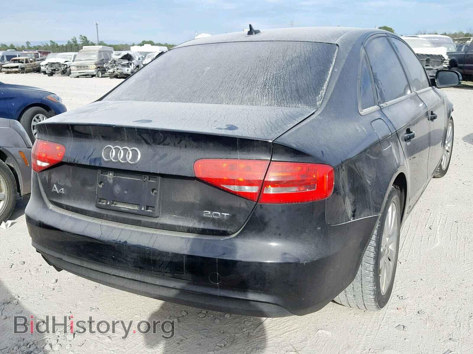 2013 AUDI A4 - VIN: WAUAFAFL4DN023054 - Photo 4