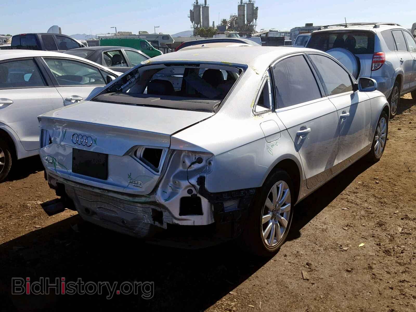 2012 AUDI A4 - VIN: WAUDFAFLXCN008778 - Фото 4