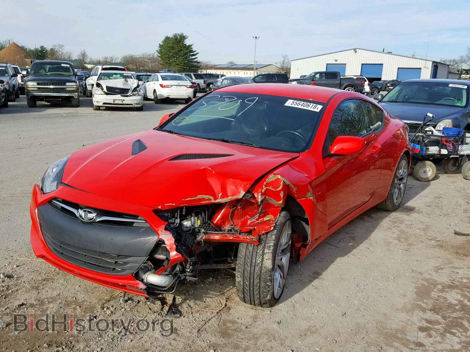 2014 HYUNDAI GENESIS - VIN: KMHHT6KD3EU115393 - Фото 2