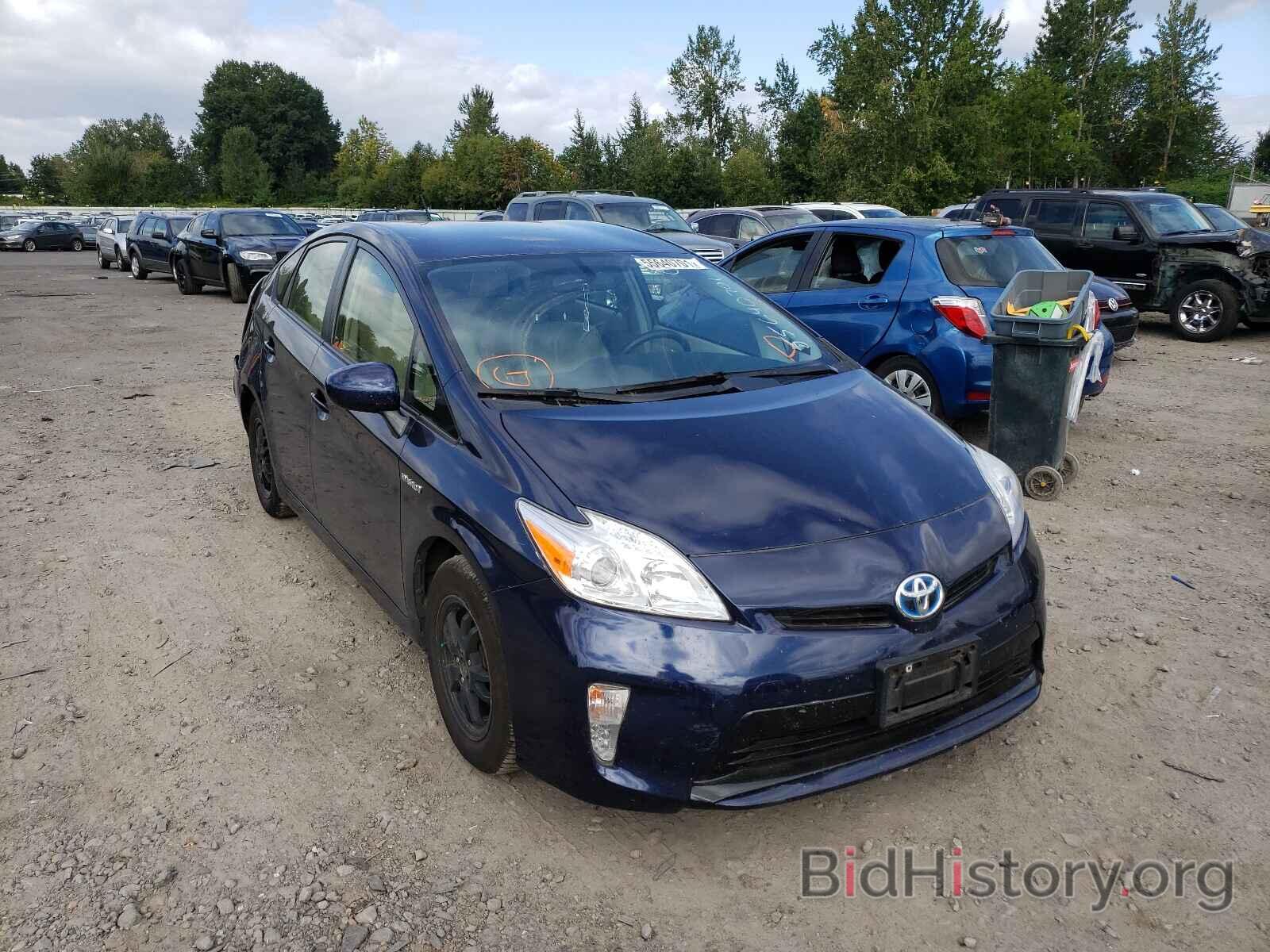 Photo JTDKN3DU6C1513017 - TOYOTA PRIUS 2012