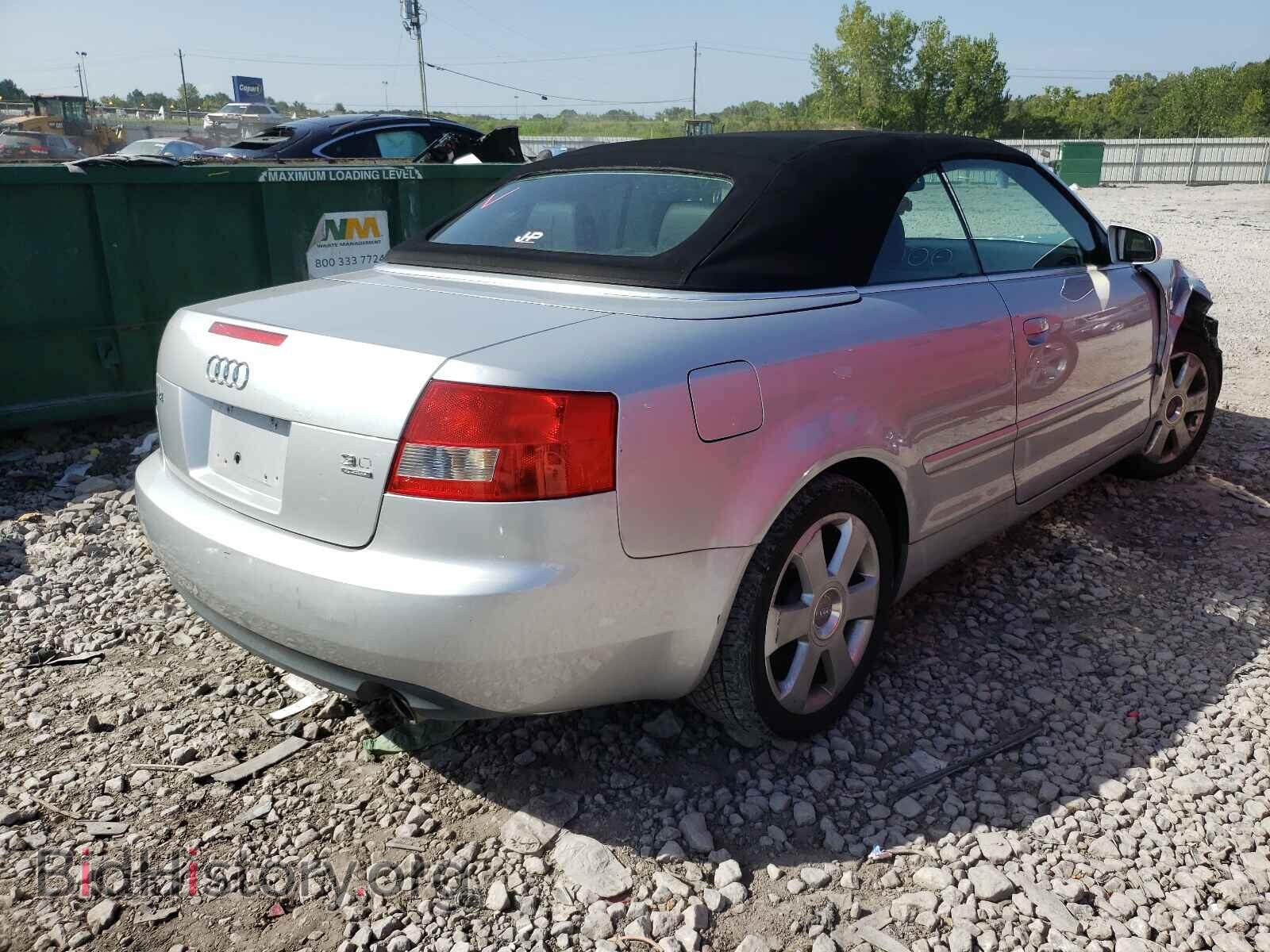 2006 AUDI A4 - VIN: WAUDT48H26K011280 - Фото 4