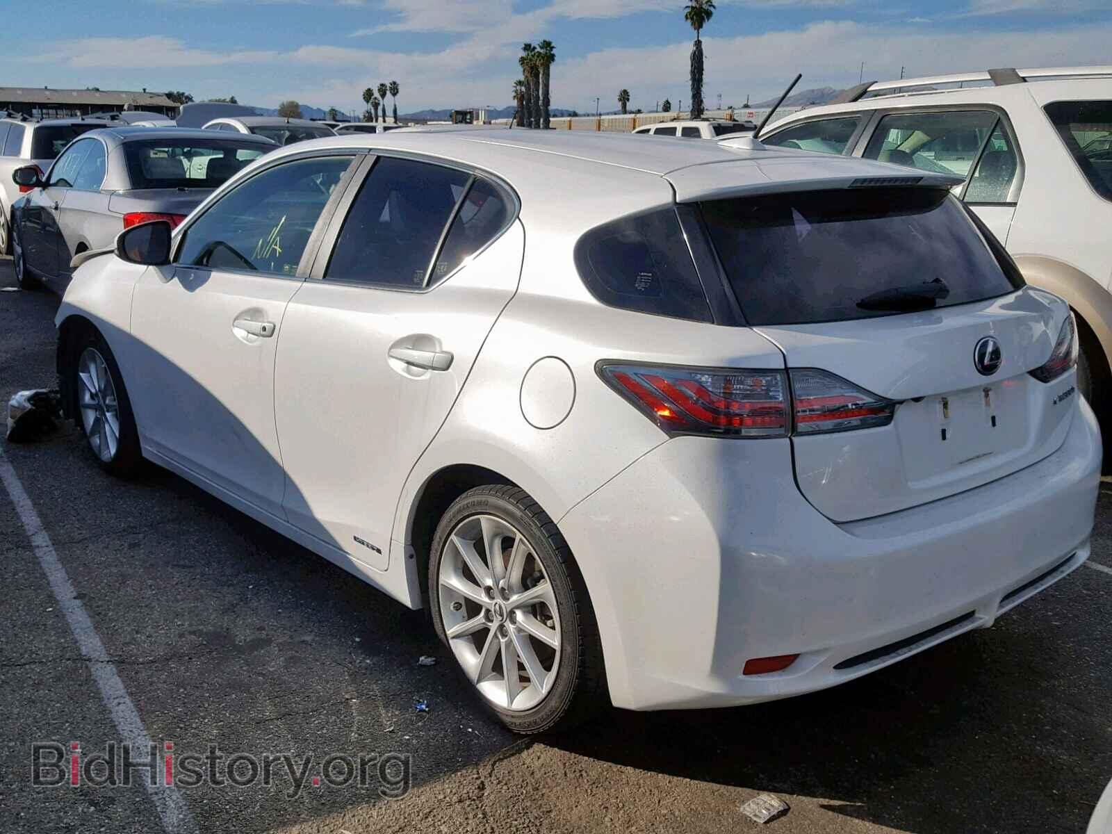 2011 LEXUS CT 200 - VIN: JTHKD5BH9B2035655 - Фото 3