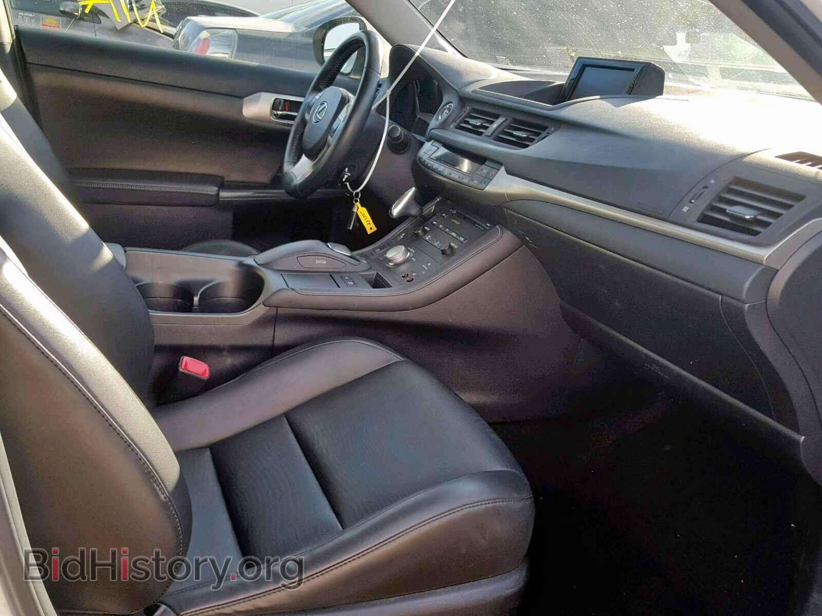 2011 LEXUS CT 200 - VIN: JTHKD5BH9B2035655 - Фото 5