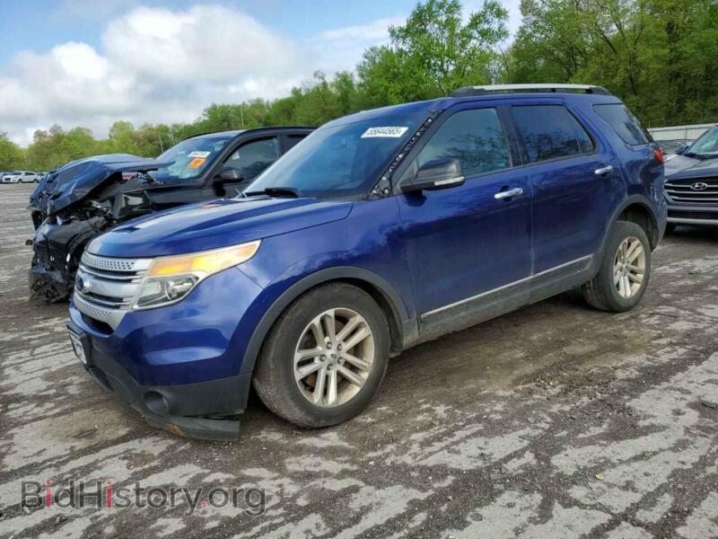 2015 Ford EXPLORER XLT (VIN 1FM5K8D86FGA25818) — фото 1 из 14, Copart, повреждение: передняя часть