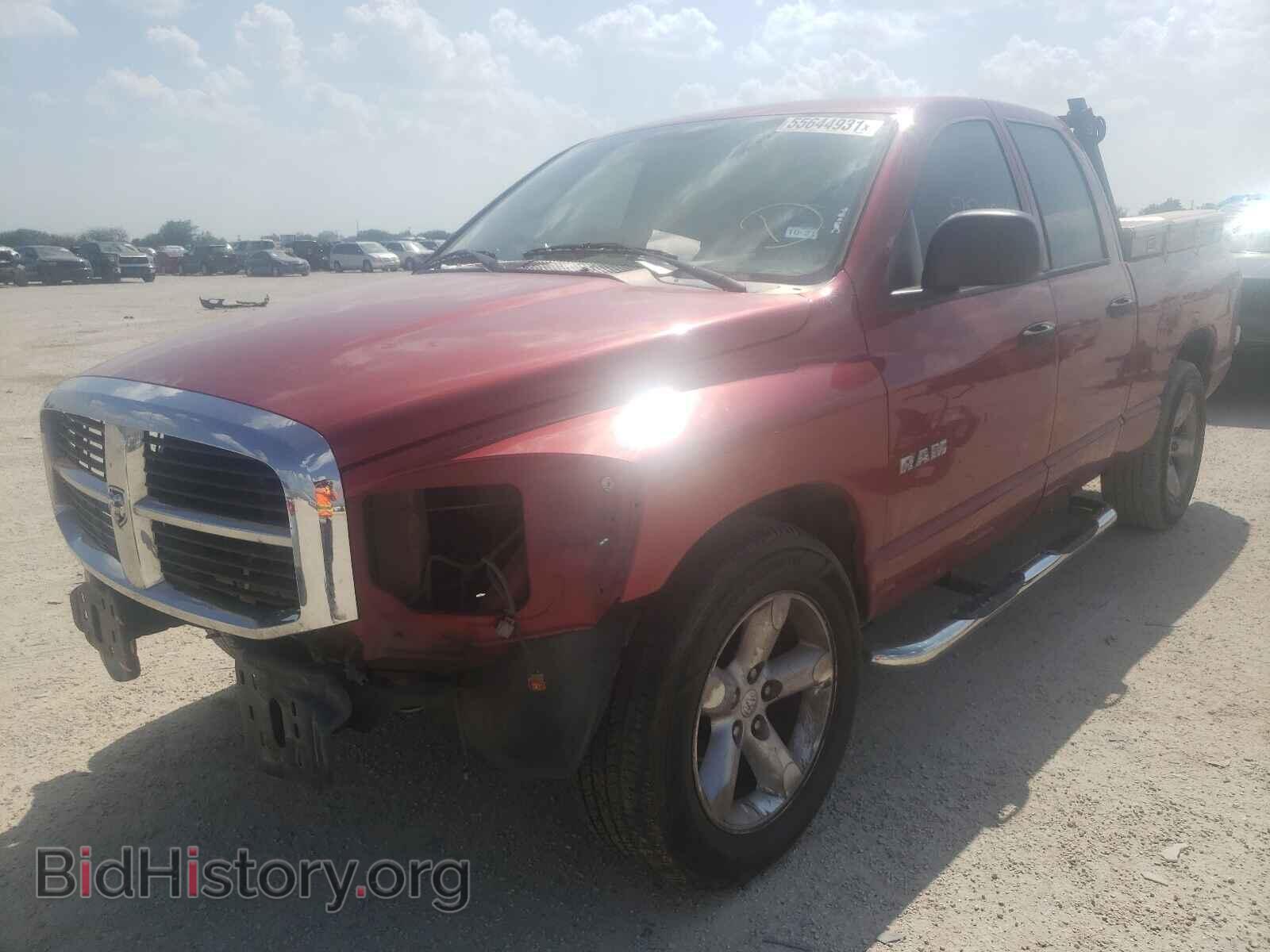 2008 DODGE RAM 1500 - VIN: 1D7HA18K28J236673 - Фото 2