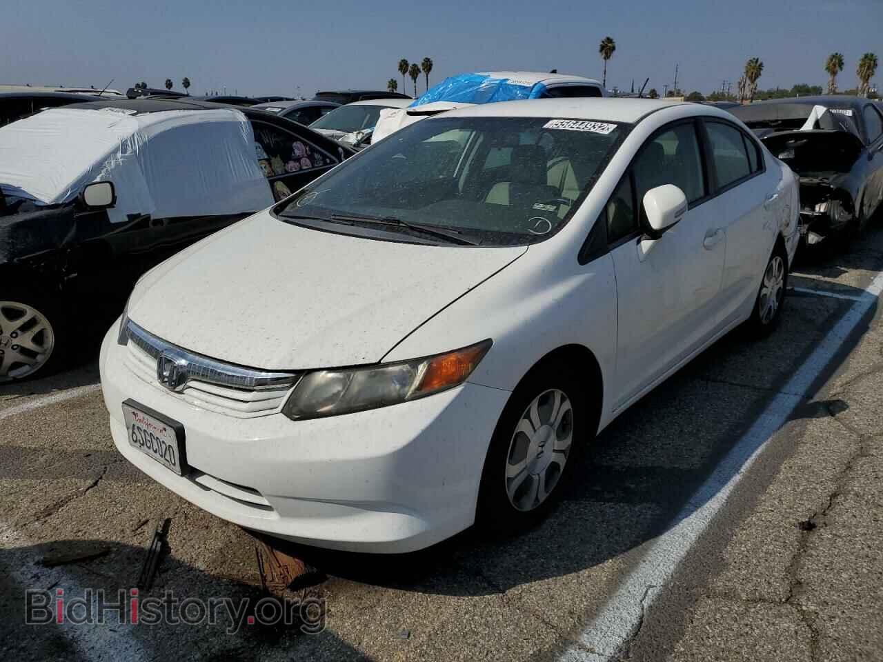 2012 HONDA CIVIC - VIN: JHMFB4F24CS000286 - Фото 2