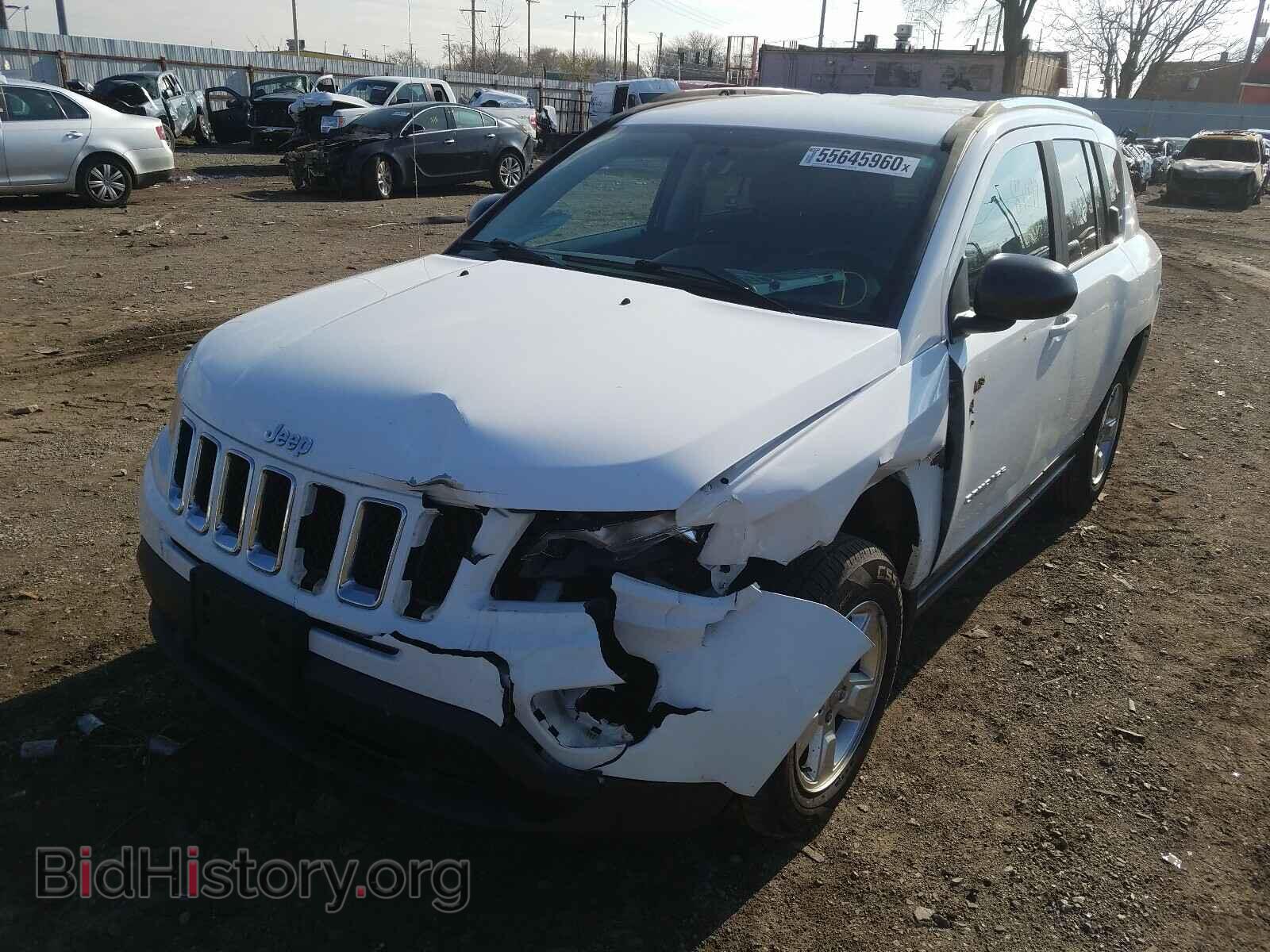 2014 JEEP COMPASS - VIN: 1C4NJCBAXED539042 - Photo 2