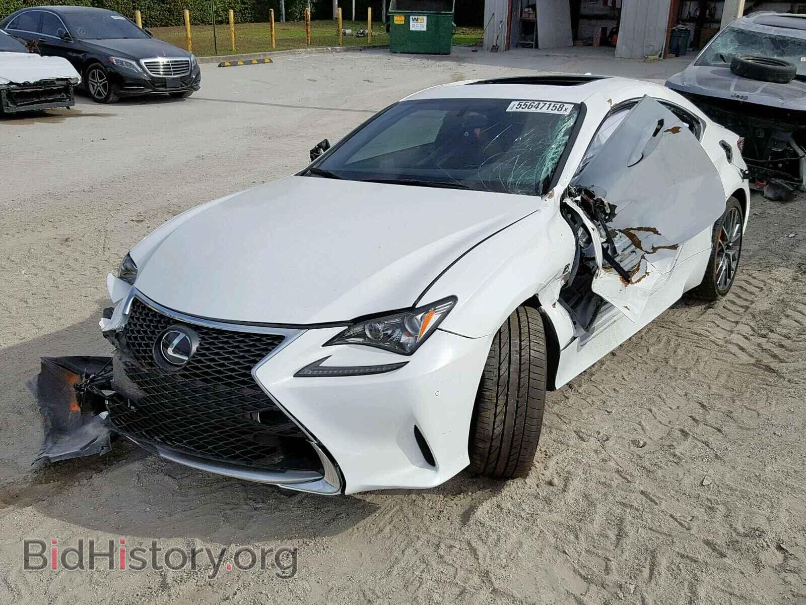 2017 LEXUS RC - VIN: JTHHA5BC3H5006702 - Фото 2