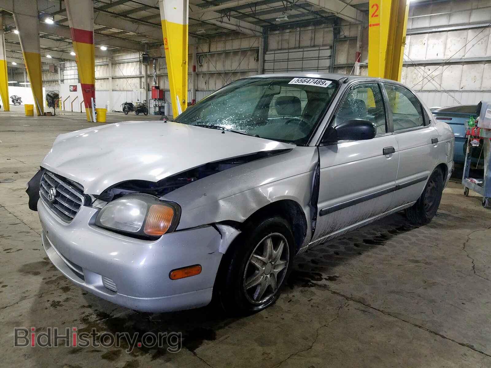 2002 SUZUKI ESTEEM GL - VIN: JS2GB41S025401897 - Фото 2