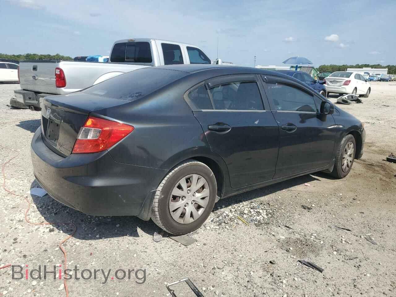 2012 HONDA CIVIC - VIN: 2HGFB2F53CH569249 - Фото 3