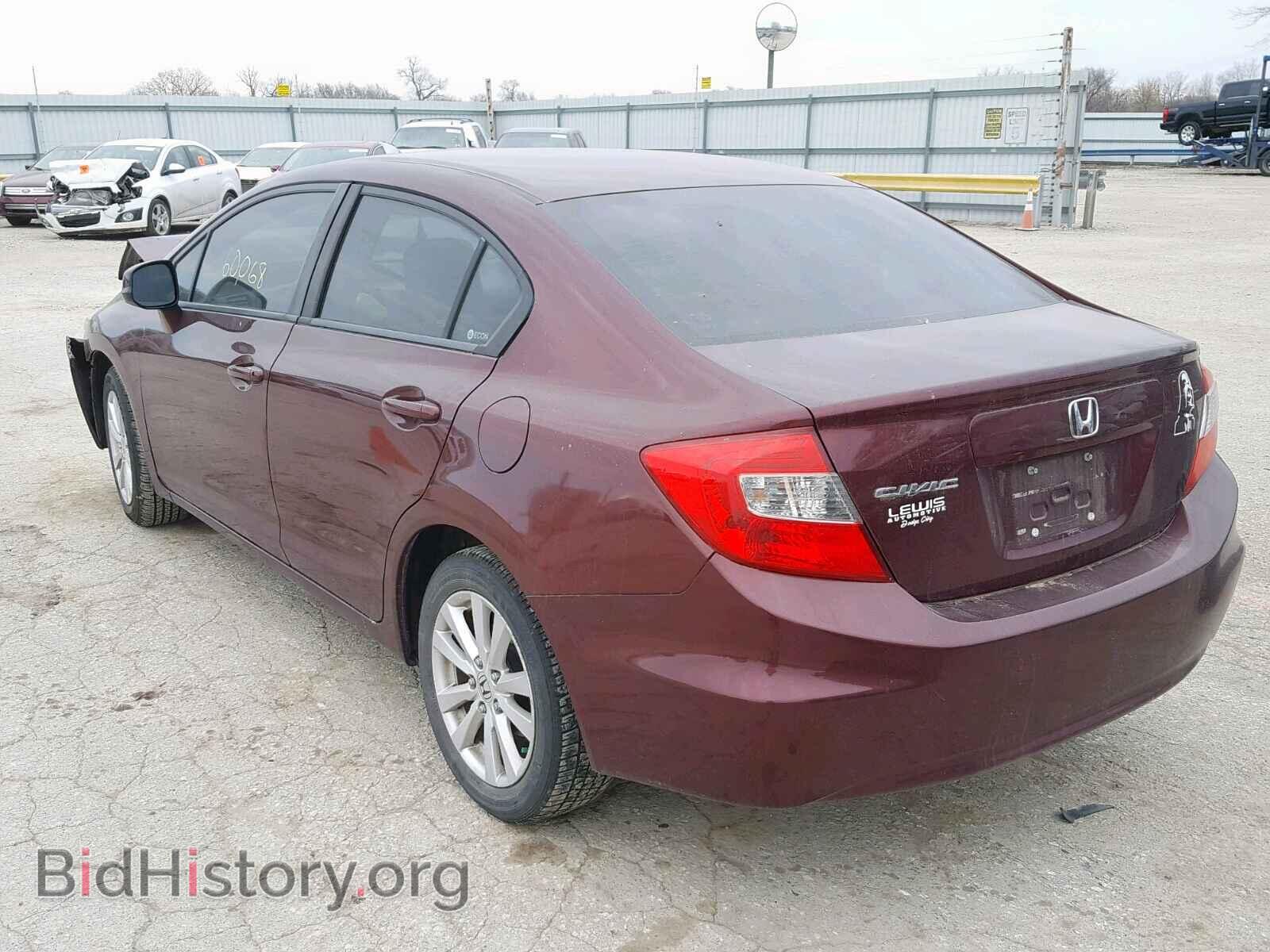 2012 HONDA CIVIC - VIN: 19XFB2F82CE048429 - Фото 3