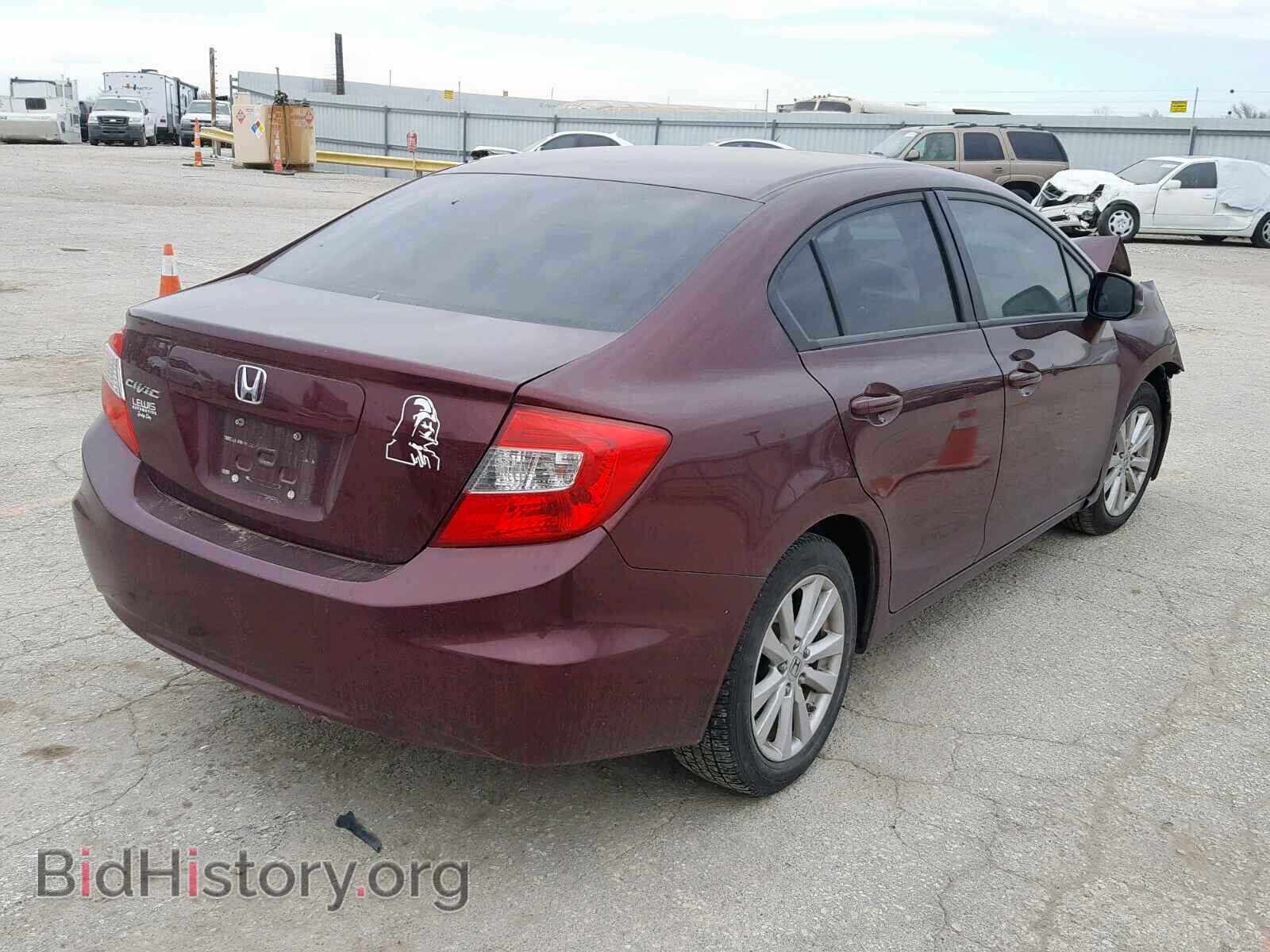 2012 HONDA CIVIC - VIN: 19XFB2F82CE048429 - Фото 4