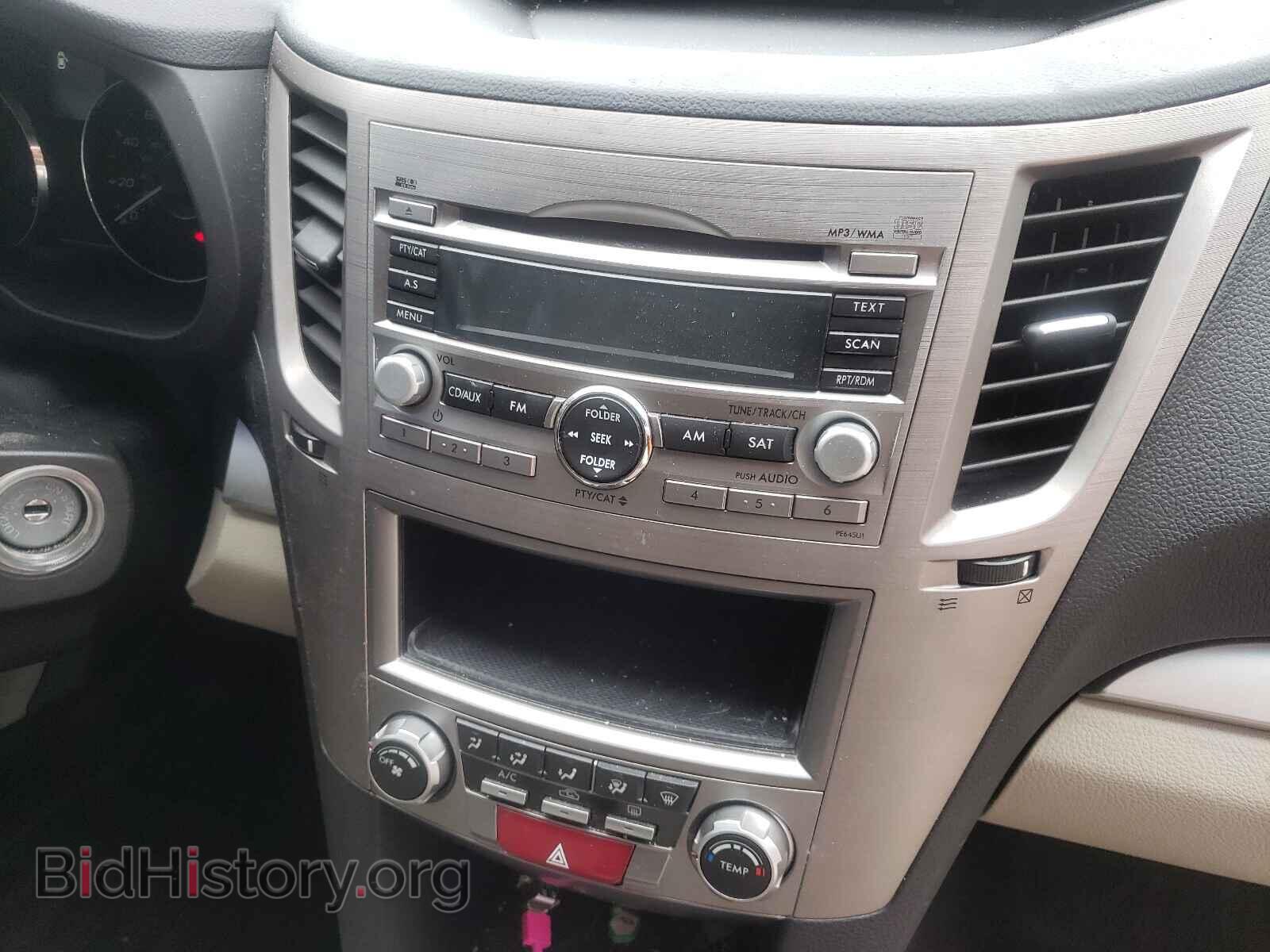 2012 SUBARU LEGACY - VIN: 4S3BMBA64C3010898 - Фото 9