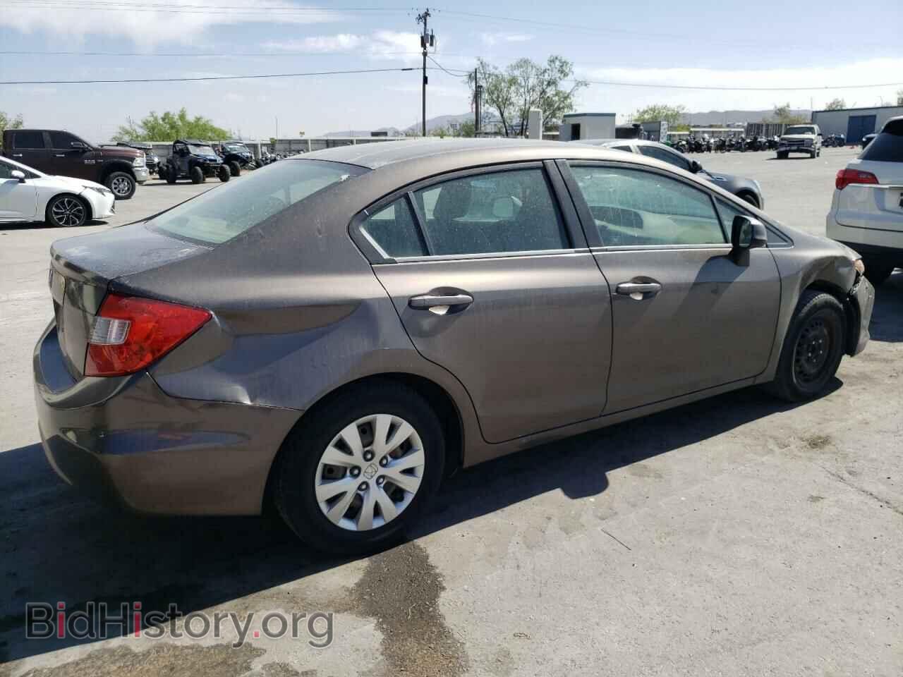 2012 HONDA CIVIC - VIN: 2HGFB2F59CH549958 - Фото 3
